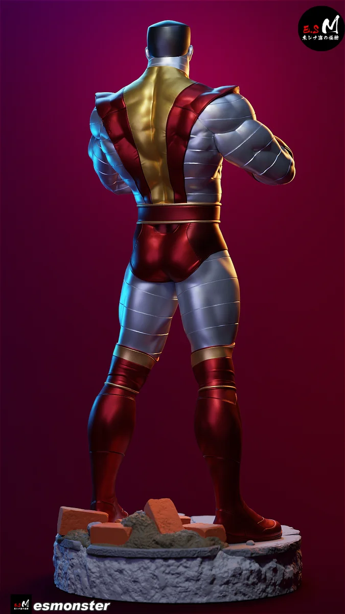 Colossus | Fan Art | 3D Printed Resin Model Garage Kit | *Un-Painted* | ES Monster 5