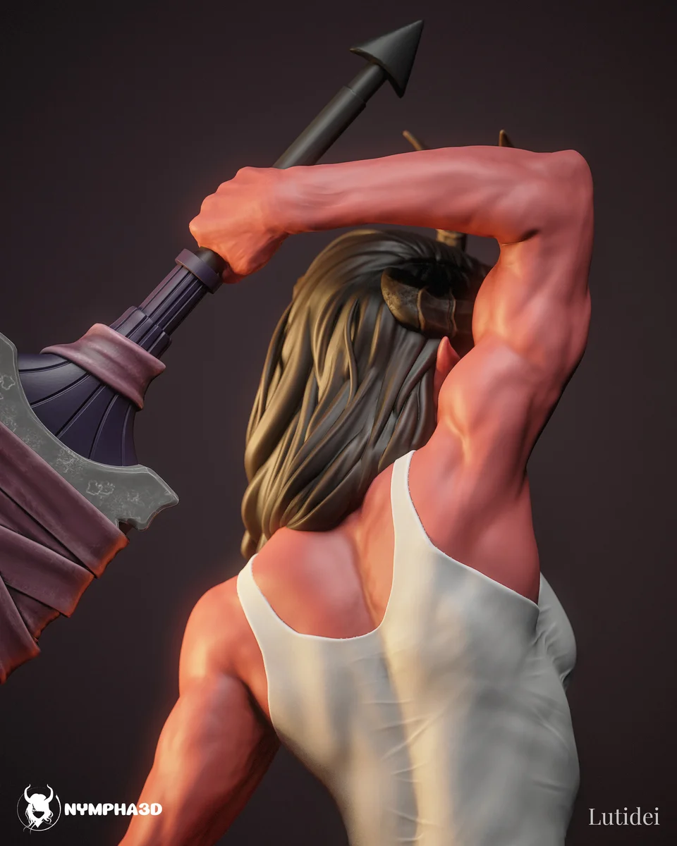 Malevola | Fan Art | 3D Printed Resin Model Garage Kit | *Un-Painted* | Nympha3D 6
