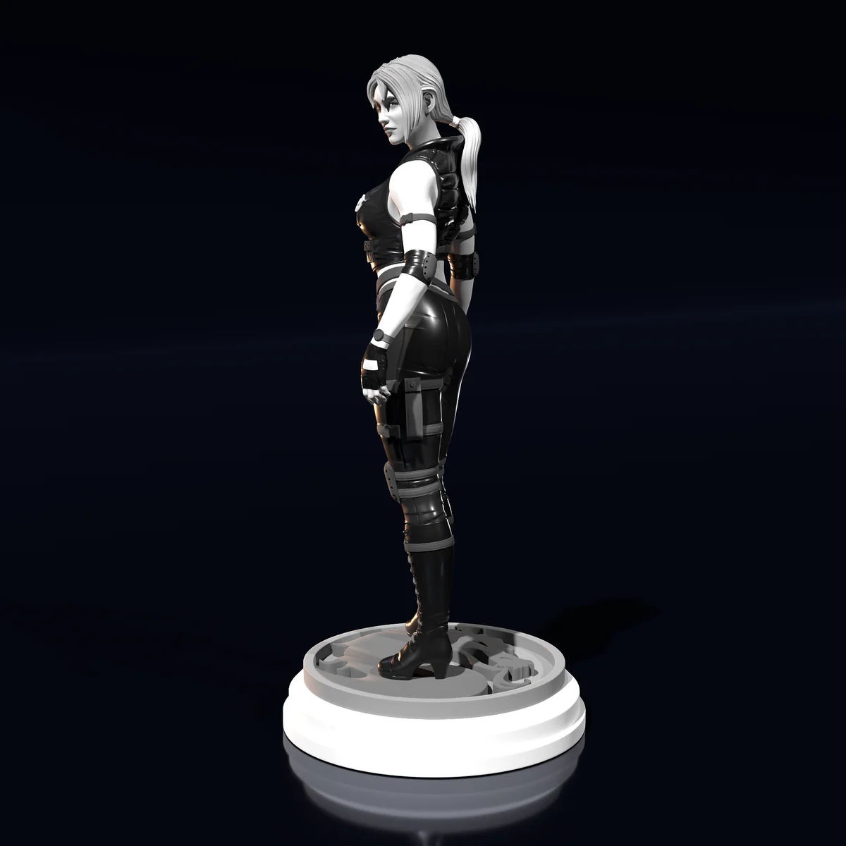 Sonya Blade | Fan Art | 3D Printed Resin Model Garage Kit | *Un-Painted* | H3LL Creator 3