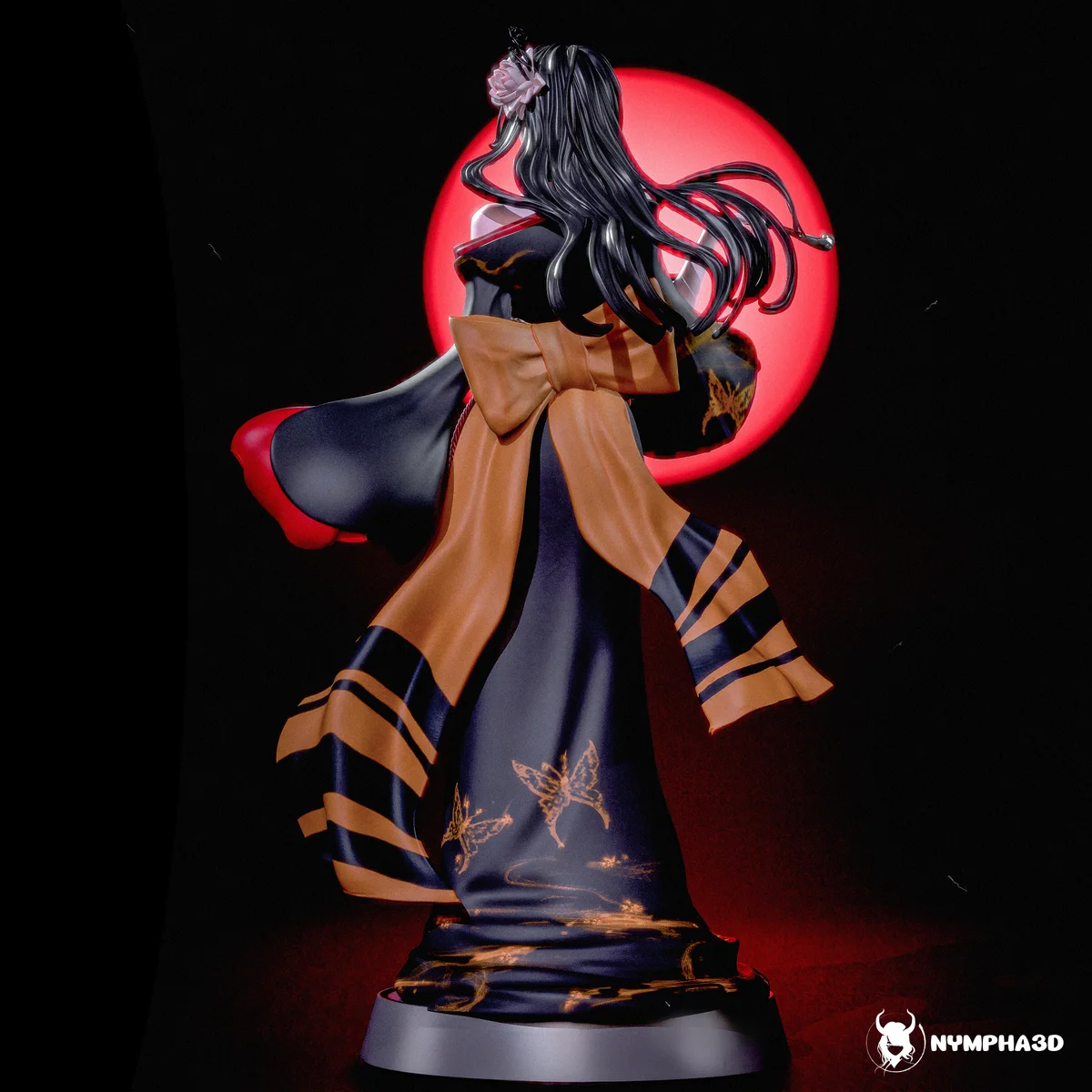 Yotsuyu | Fan Art | 3D Printed Resin Model Garage Kit | *Un-Painted* | Nympha3D 5