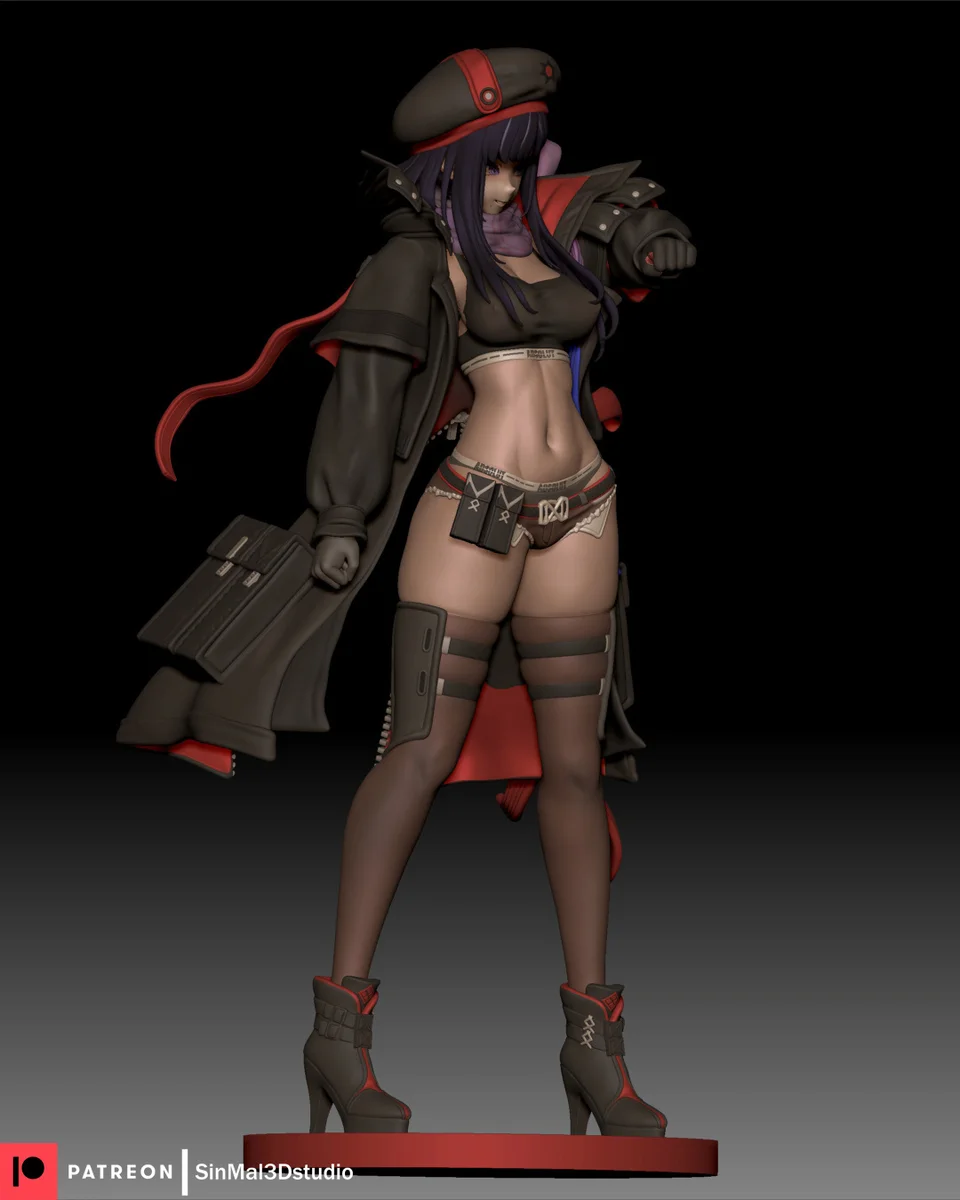 Eunhwa: Tactical Upgrade | Fan Art | 3D Printed Resin Model Garage Kit | *Un-Painted* | Sin3Dstudio 4