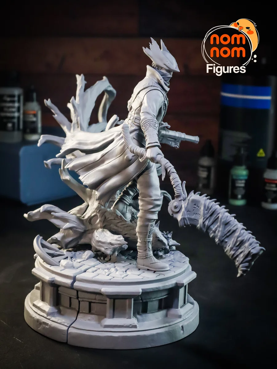 Hunter | Fan Art | 3D Printed Resin Model Garage Kit | *Un-Painted* | Nomnom 12