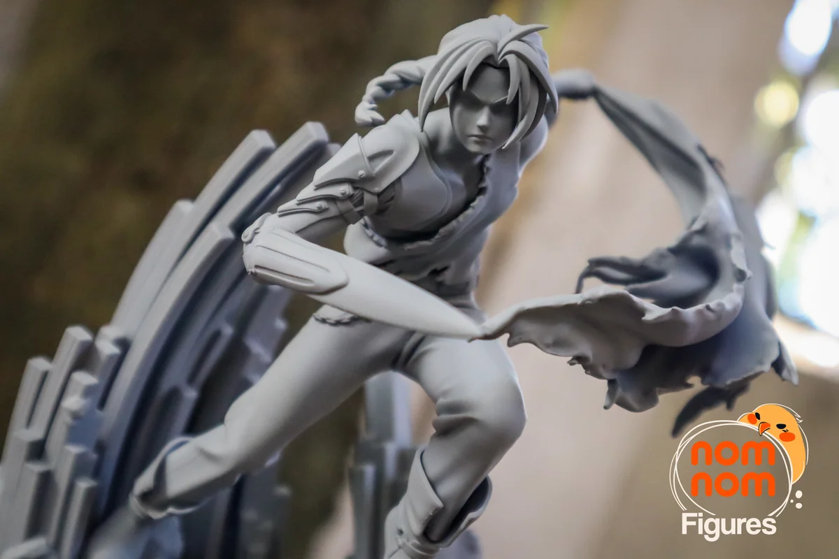 Edward Elric | Fan Art | 3D Printed Resin Model Garage Kit | *Un-Painted* | Nomnom 9