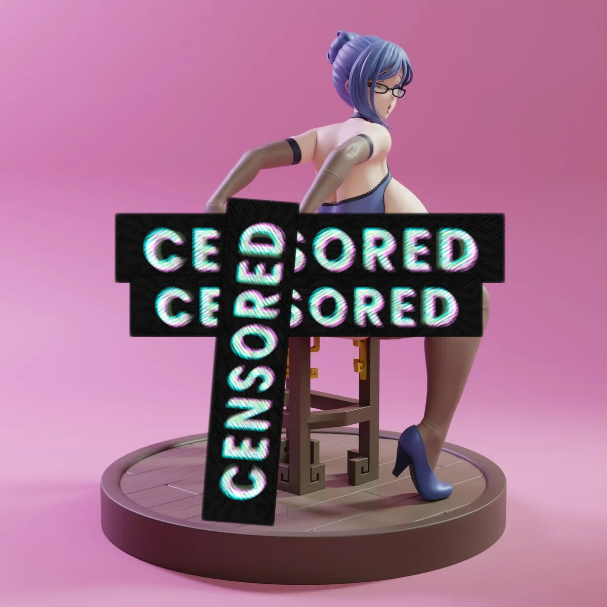 Beatrice | Fan Art | 3D Printed Resin Model Garage Kit | *Un-Painted* | KiTNo