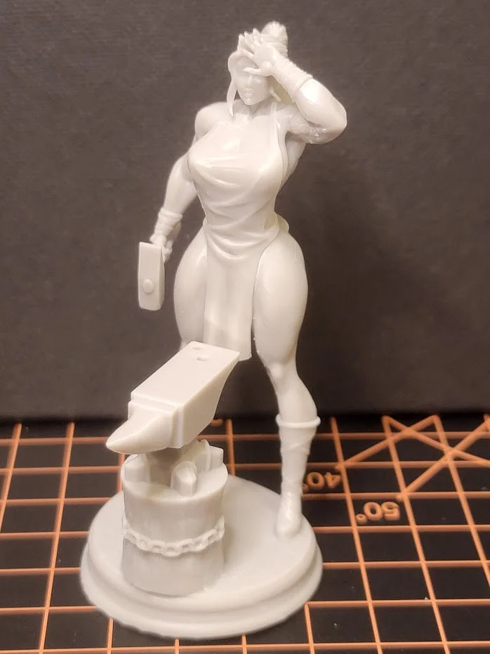 Blacksmith | Fan Art | 3D Printed Resin Model Garage Kit | *Un-Painted* | Digital Dark 3