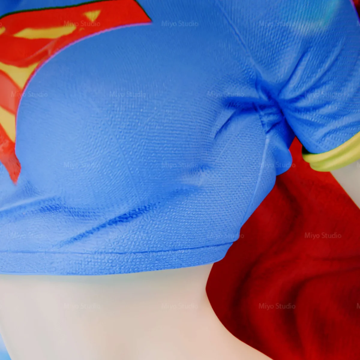 Supergirl | Fan Art | 3D Printed Resin Model Garage Kit | *Un-Painted* | MiyoStudio 5