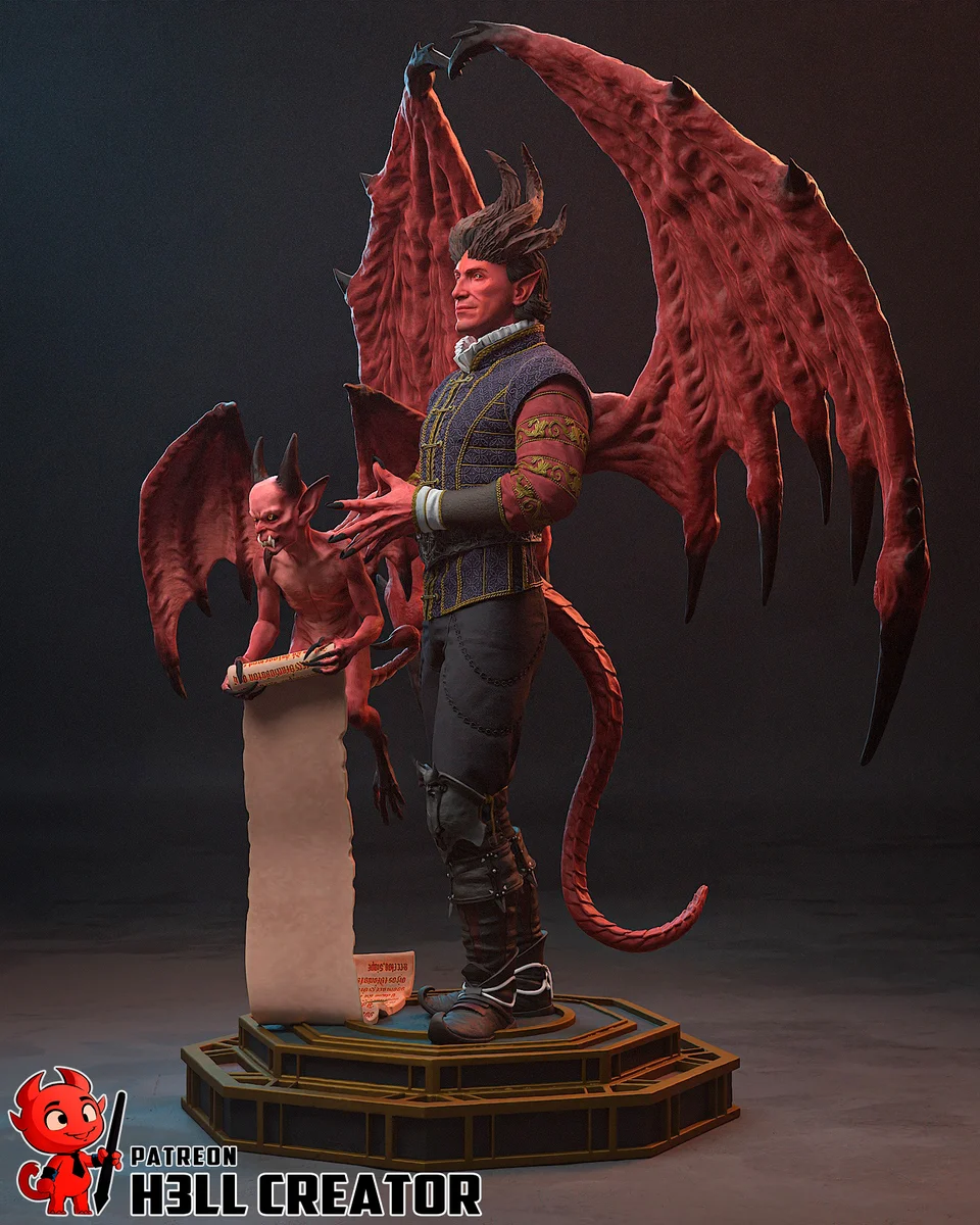 Raphael | Fan Art | 3D Printed Resin Model Garage Kit | *Un-Painted* | H3LL Creator 6
