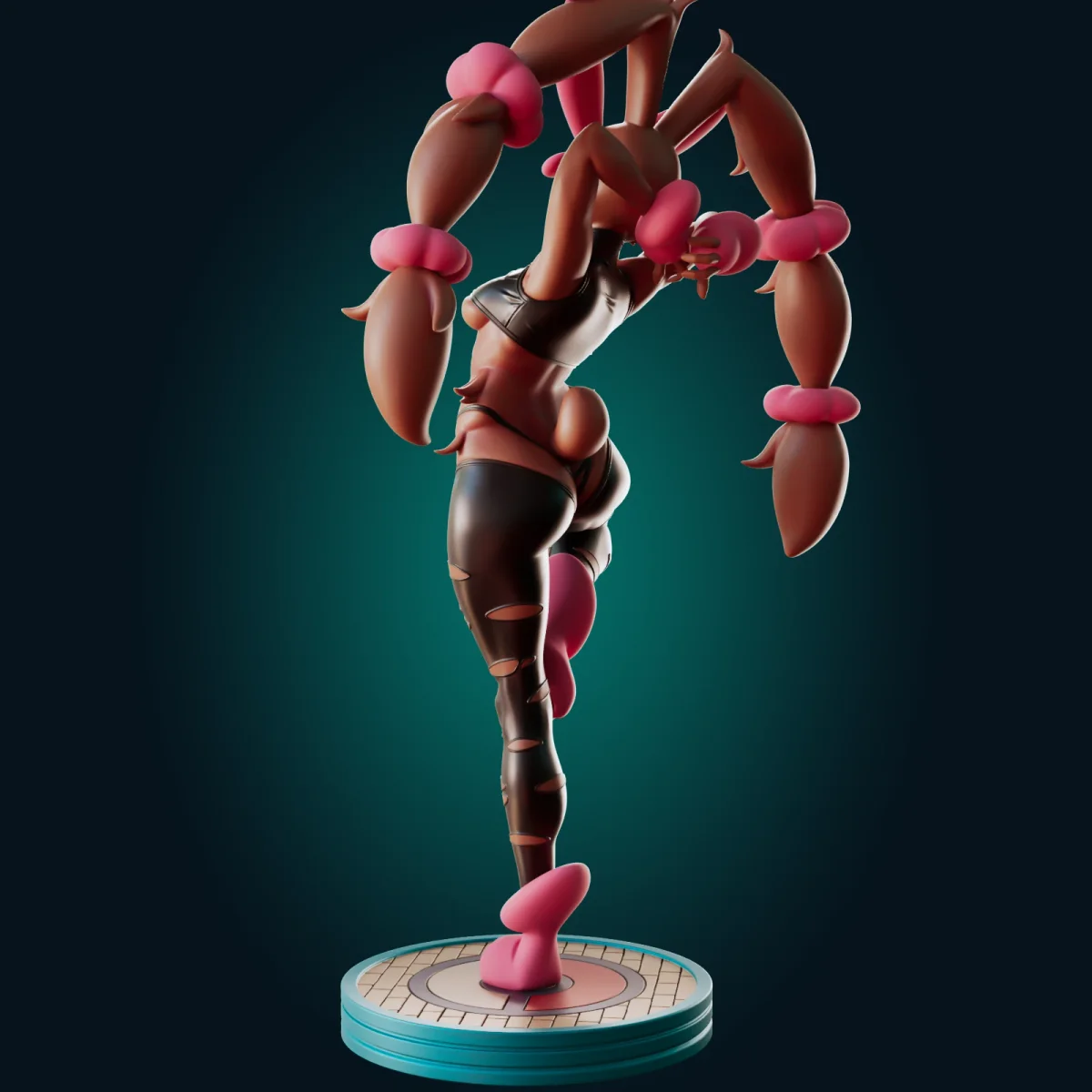 Bunny Lady | Fan Art | 3D Printed Resin Model Garage Kit | *Un-Painted* | Officer Rhu 3