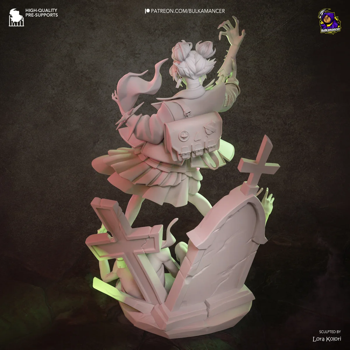 Graves | Fan Art | 3D Printed Resin Model Garage Kit | *Un-Painted* | Bulkamancer 6