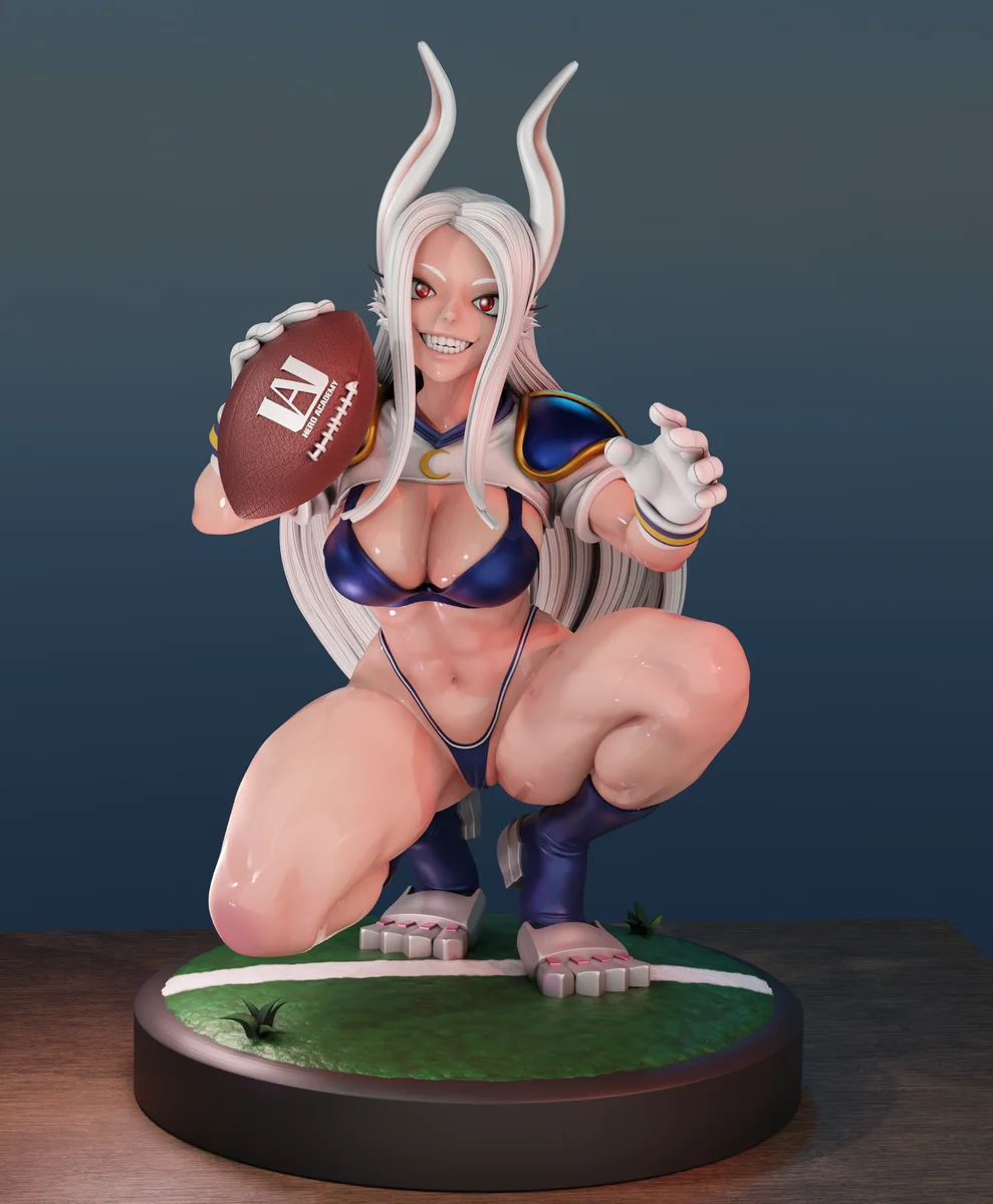 Mirko | Fan Art | 3D Printed Resin Model Garage Kit | *Un-Painted* | Momoji 3