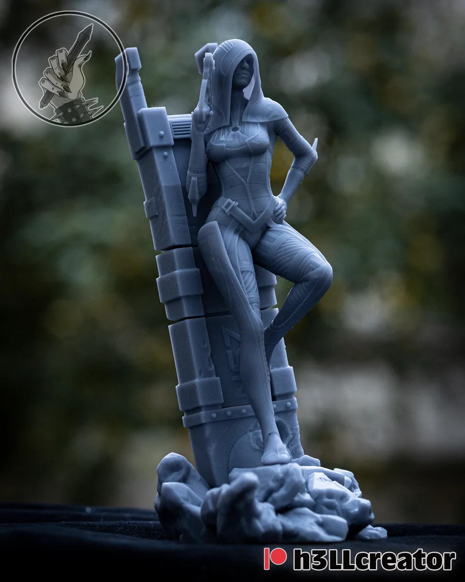 Kasumi Goto | Fan Art | 3D Printed Resin Model Garage Kit | *Un-Painted* | H3LL Creator 3