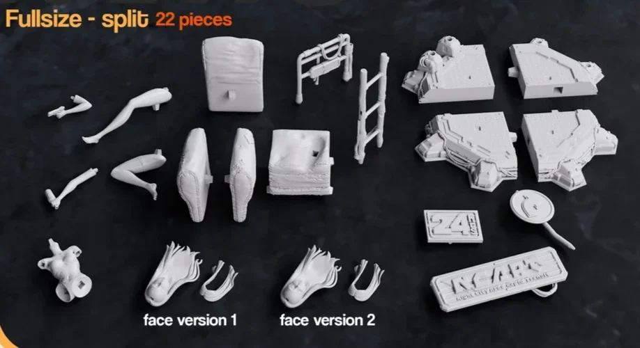Rebecca | Fan Art | 3D Printed Resin Model Garage Kit | *Un-Painted* | Nomnom 3