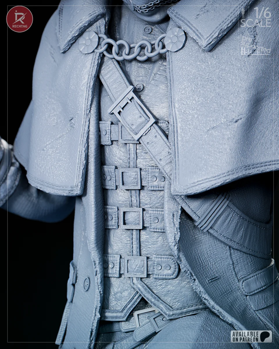 The Hunter | Fan Art | 3D Printed Resin Model Garage Kit | *Un-Painted* | Rechtag 30