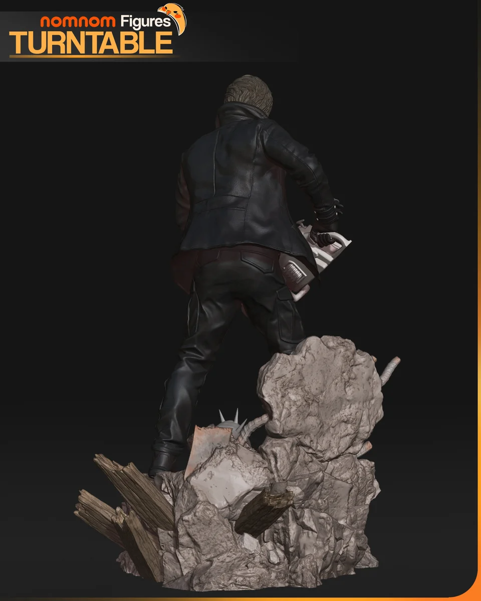 Leon S. Kennedy | Fan Art | 3D Printed Resin Model Garage Kit | *Un-Painted* | Nomnom 6