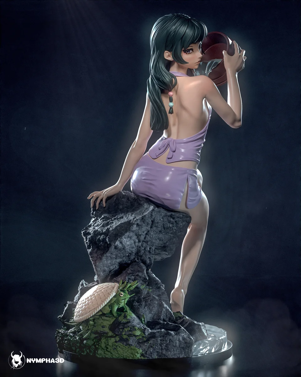 Mao Mao | Fan Art | 3D Printed Resin Model Garage Kit | *Un-Painted* | Nympha3D 4
