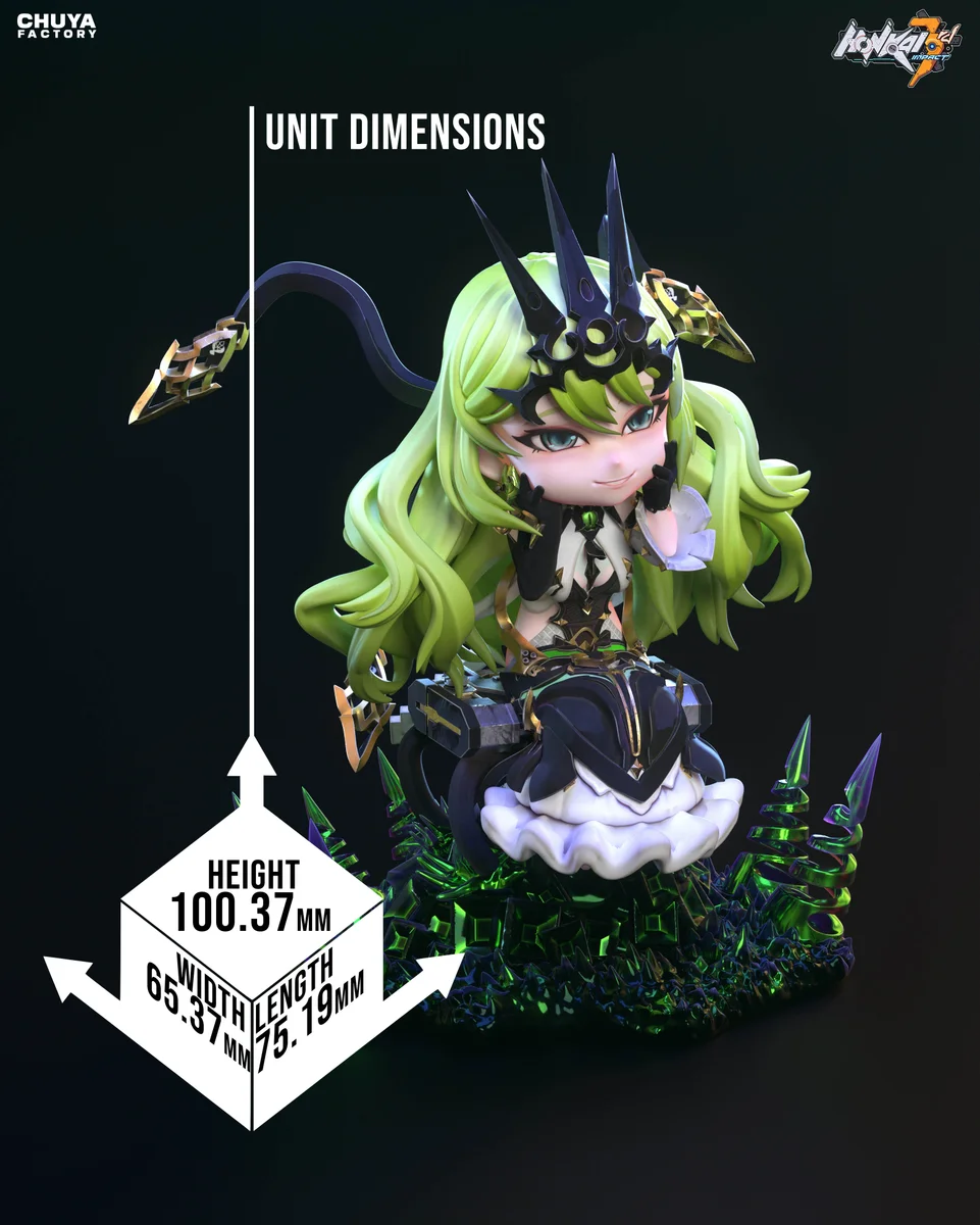 Chibi Mobius | Fan Art | 3D Printed Resin Model Garage Kit | *Un-Painted* | Chuya Factory 15