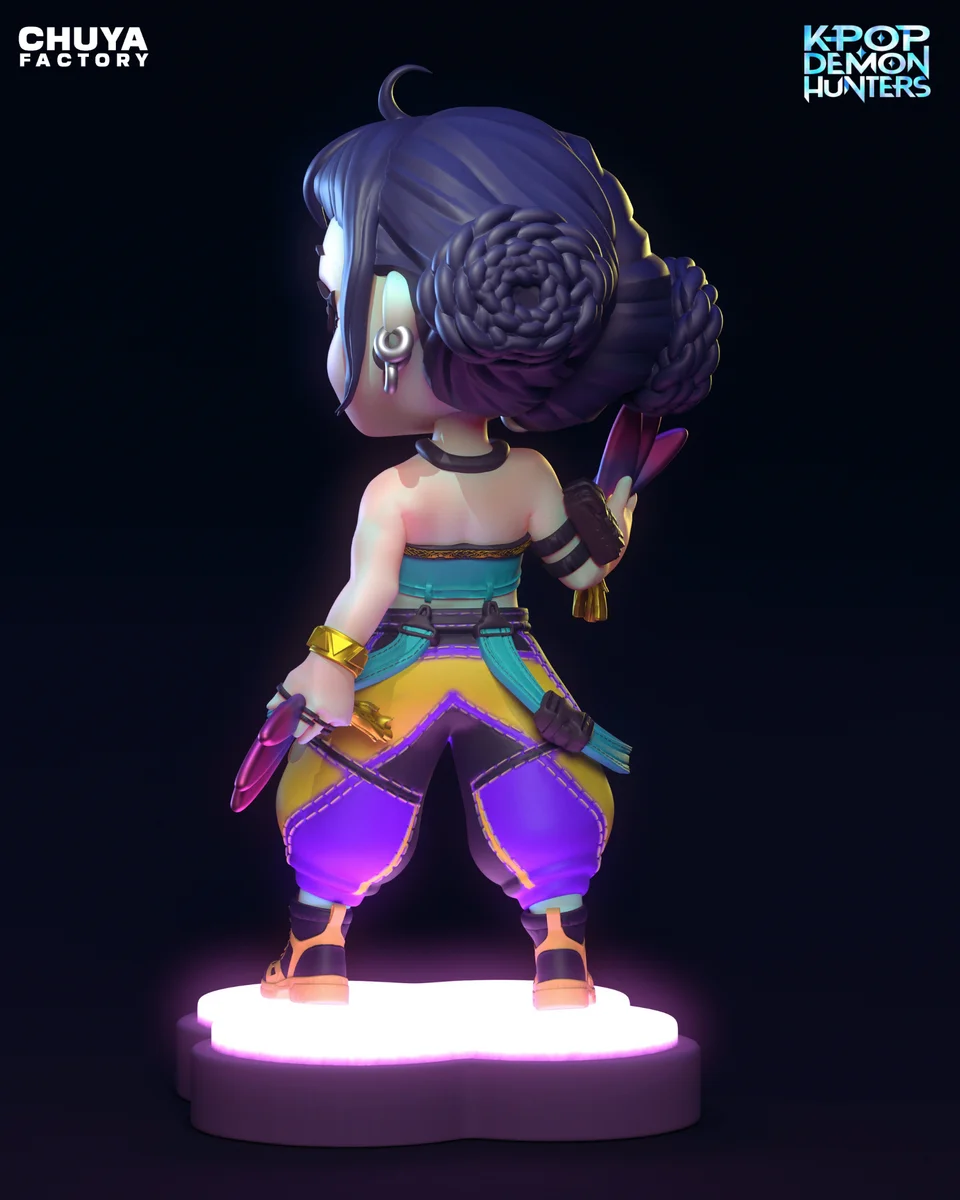 Chibi Zoey | Fan Art | 3D Printed Resin Model Garage Kit | *Un-Painted* | Chuya Factory 10