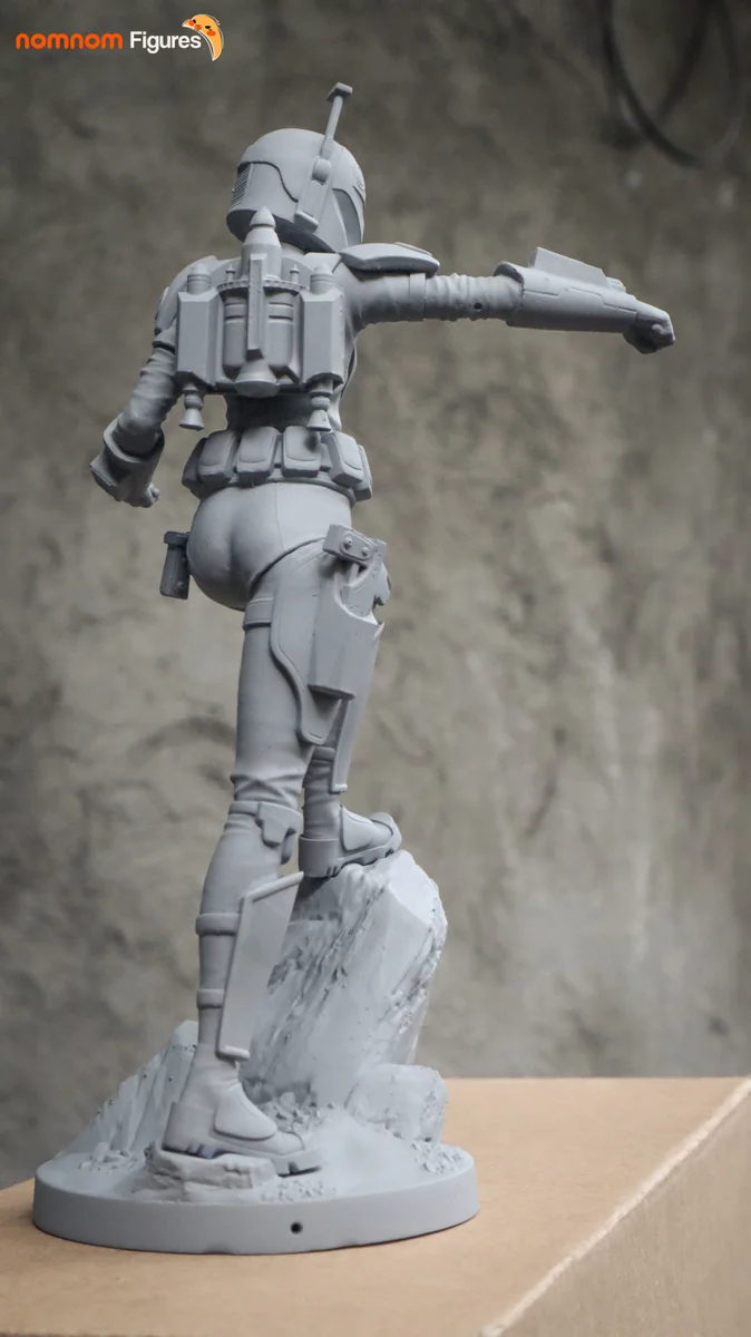 Bo-Katan Kryze | Fan Art | 3D Printed Resin Model Garage Kit | *Un-Painted* | Nomnom 6