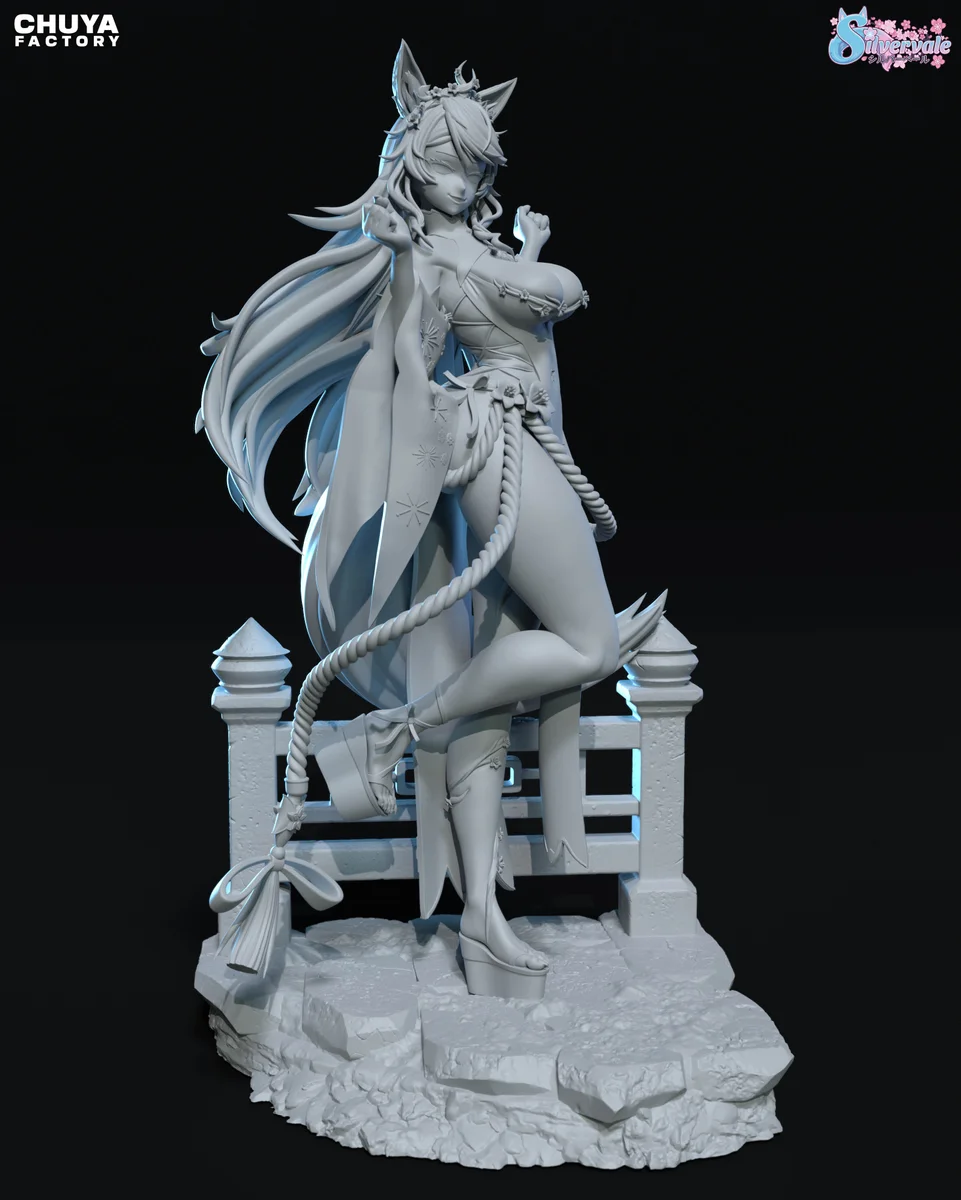 Silvervale | Fan Art | 3D Printed Resin Model Garage Kit | *Un-Painted* | Chuya Factory 12