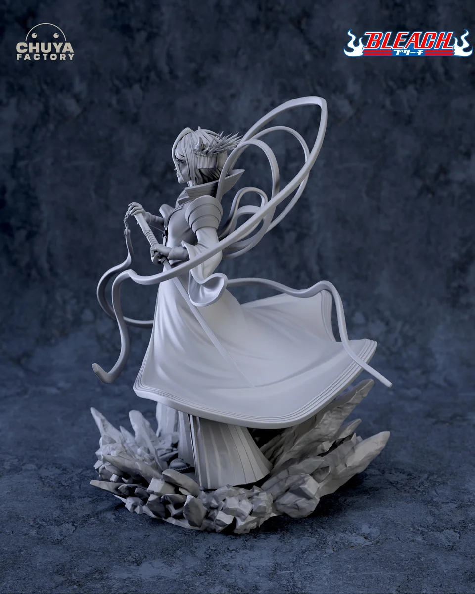 Rukia Kuchiki | Fan Art | 3D Printed Resin Model Garage Kit | *Un-Painted* | Chuya Factory 7