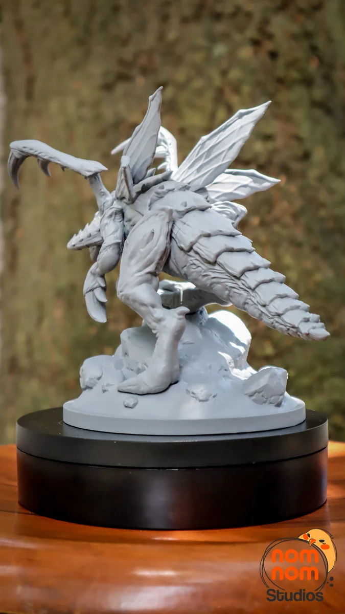 Chibi Zergling | Fan Art | 3D Printed Resin Model Garage Kit | *Un-Painted* | Nomnom 5