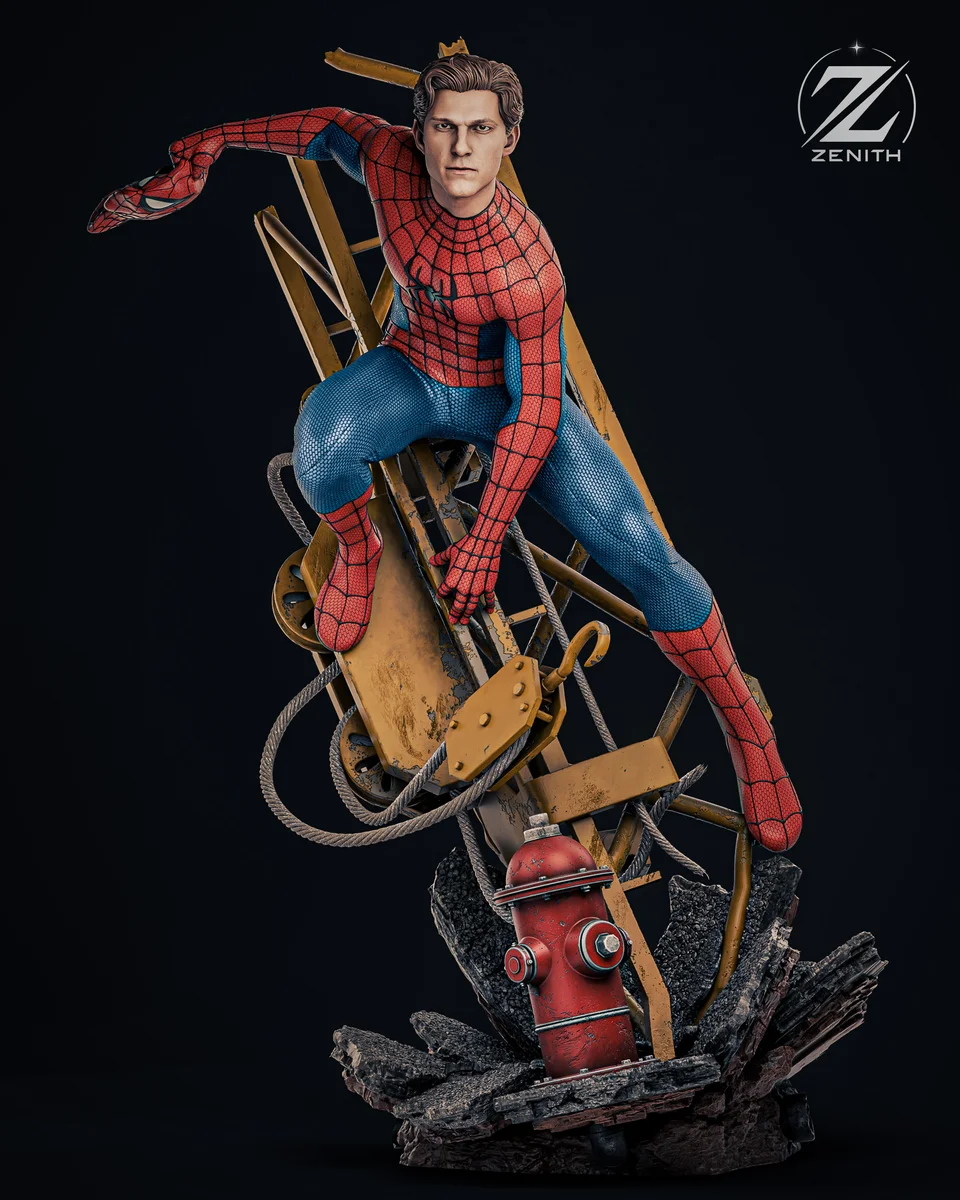 Spider-Man | Fan Art | 3D Printed Resin Model Garage Kit | *Un-Painted* | Zenith Studios 4