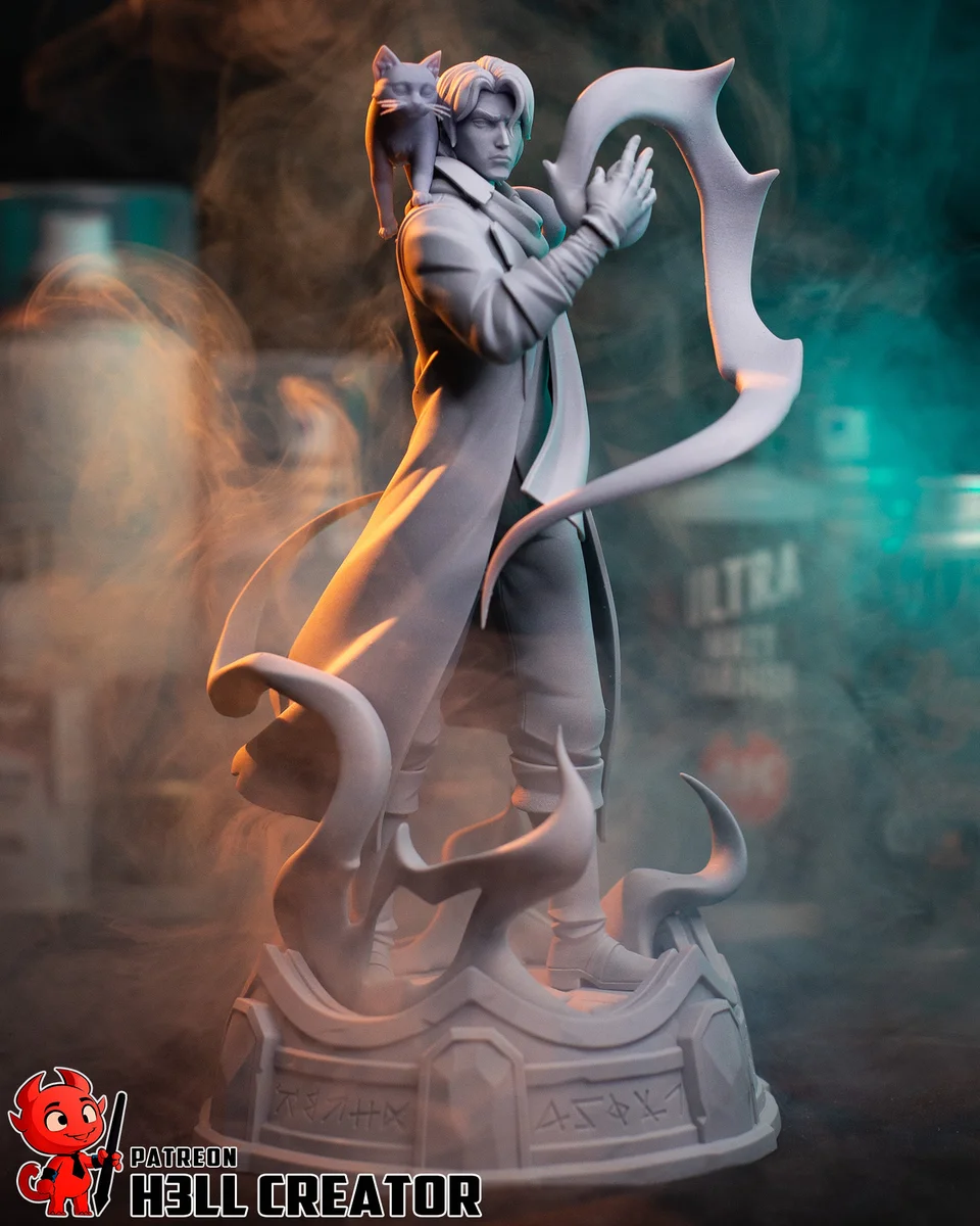 Caleb Widogast | Fan Art | 3D Printed Resin Model Garage Kit | *Un-Painted* | H3LL Creator 9