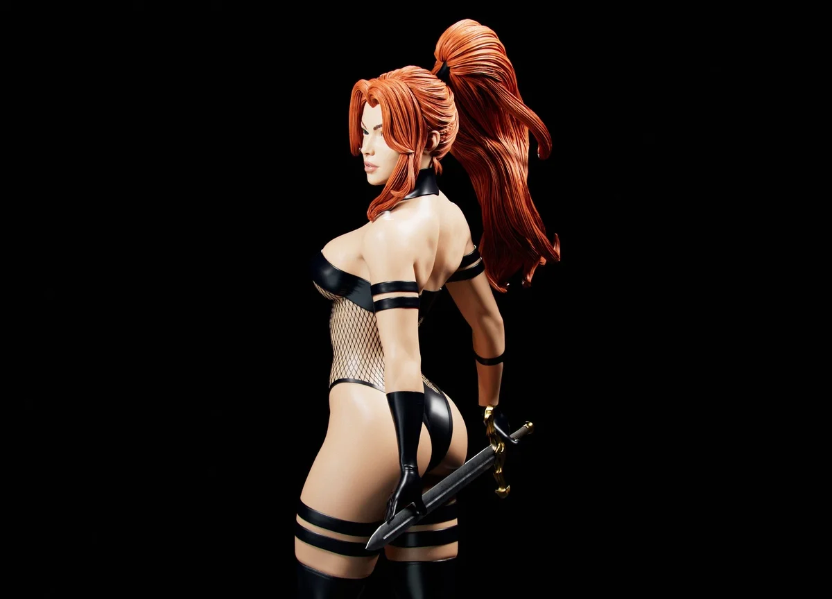 Avengelyne | Fan Art | 3D Printed Resin Model Garage Kit | *Un-Painted* | Abe3D 5