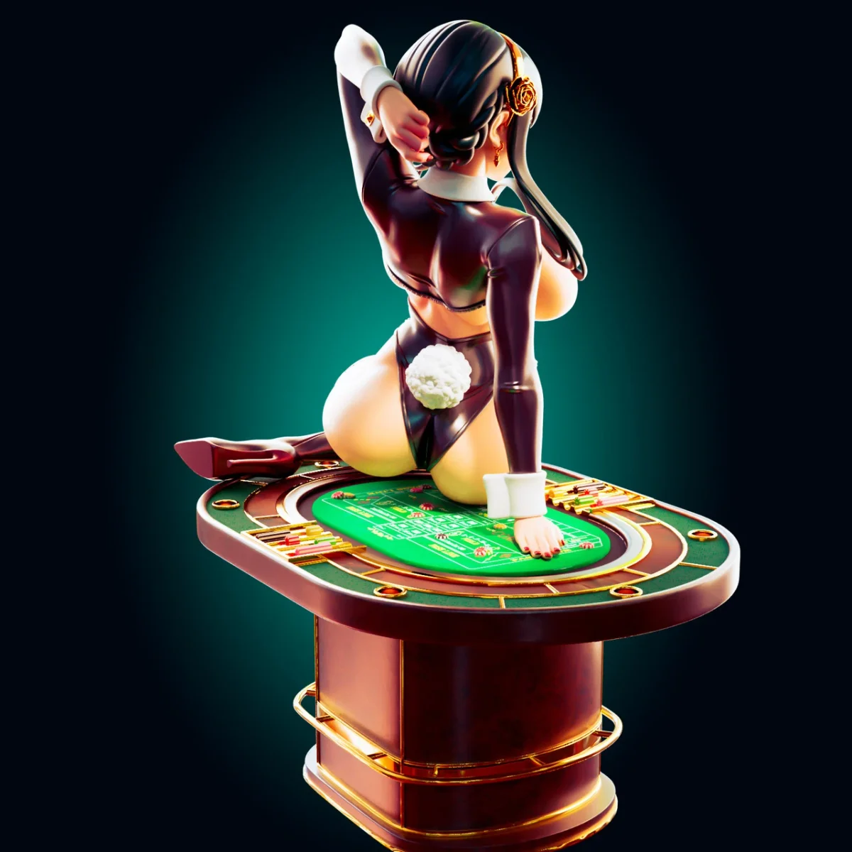 Spy Mom | Fan Art | 3D Printed Resin Model Garage Kit | *Un-Painted* | Officer Rhu 2