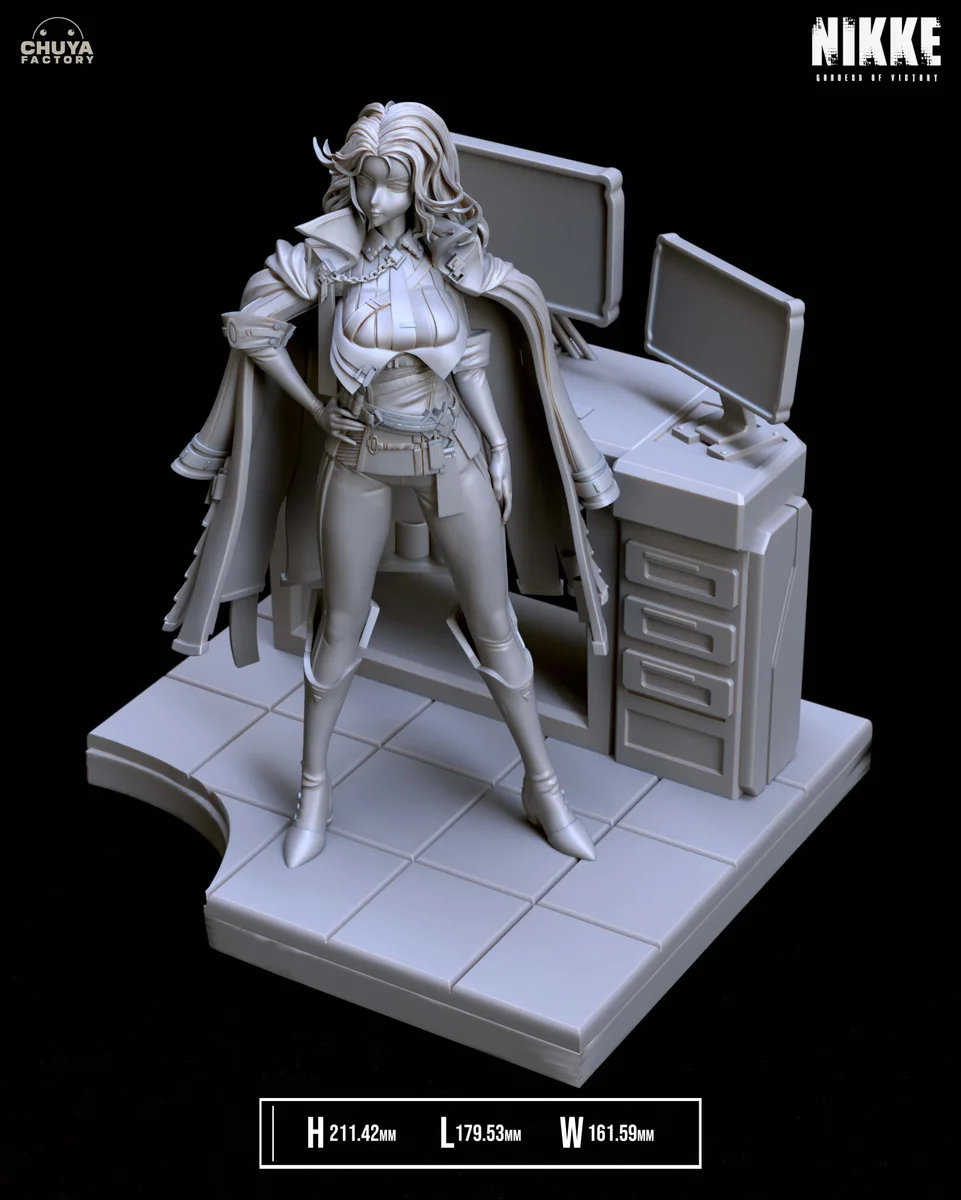 Ingrid | Fan Art | 3D Printed Resin Model Garage Kit | *Un-Painted* | Chuya Factory 7