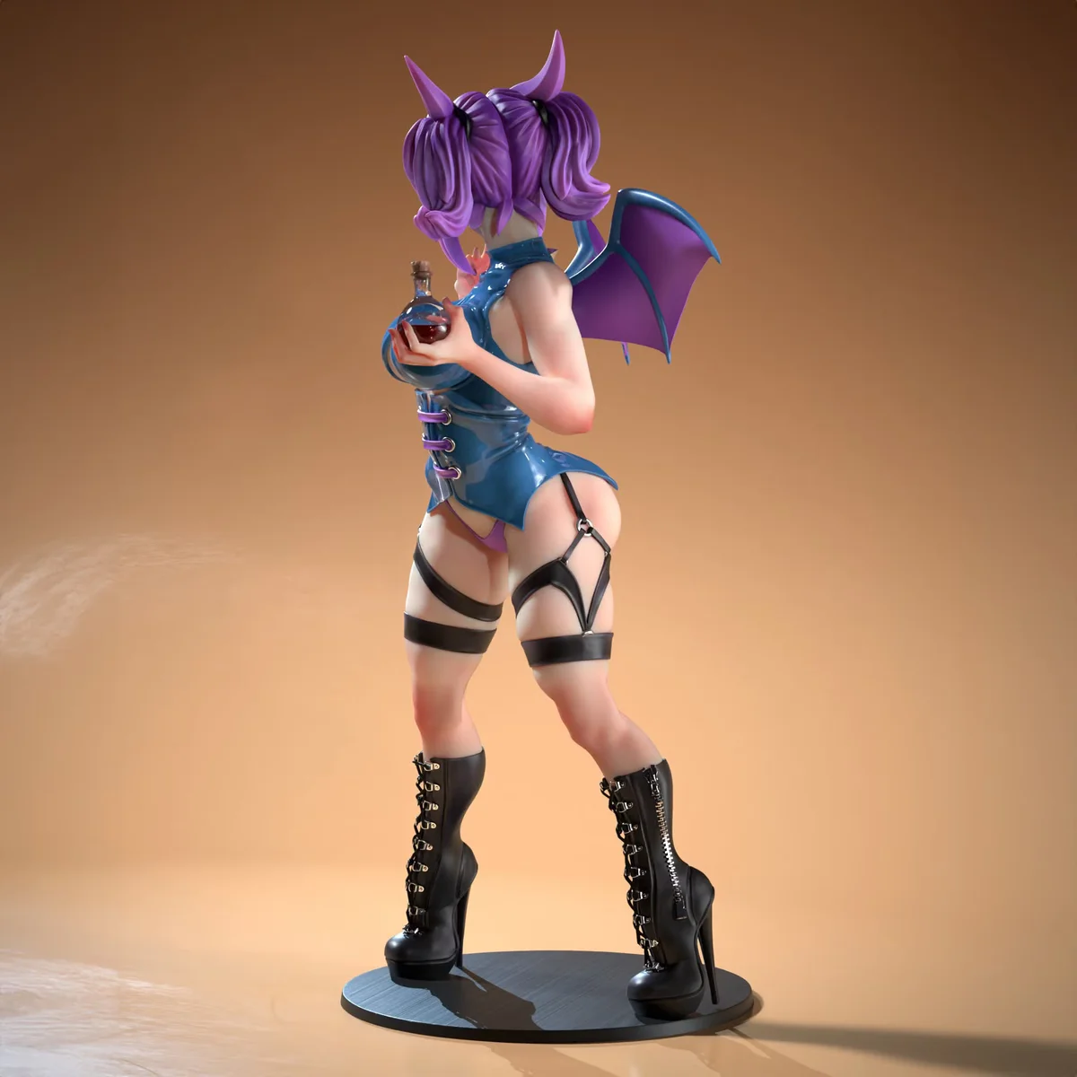 Zubly - Waifumon | Fan Art | 3D Printed Resin Model Garage Kit | *Un-Painted* | SiryllArt 5