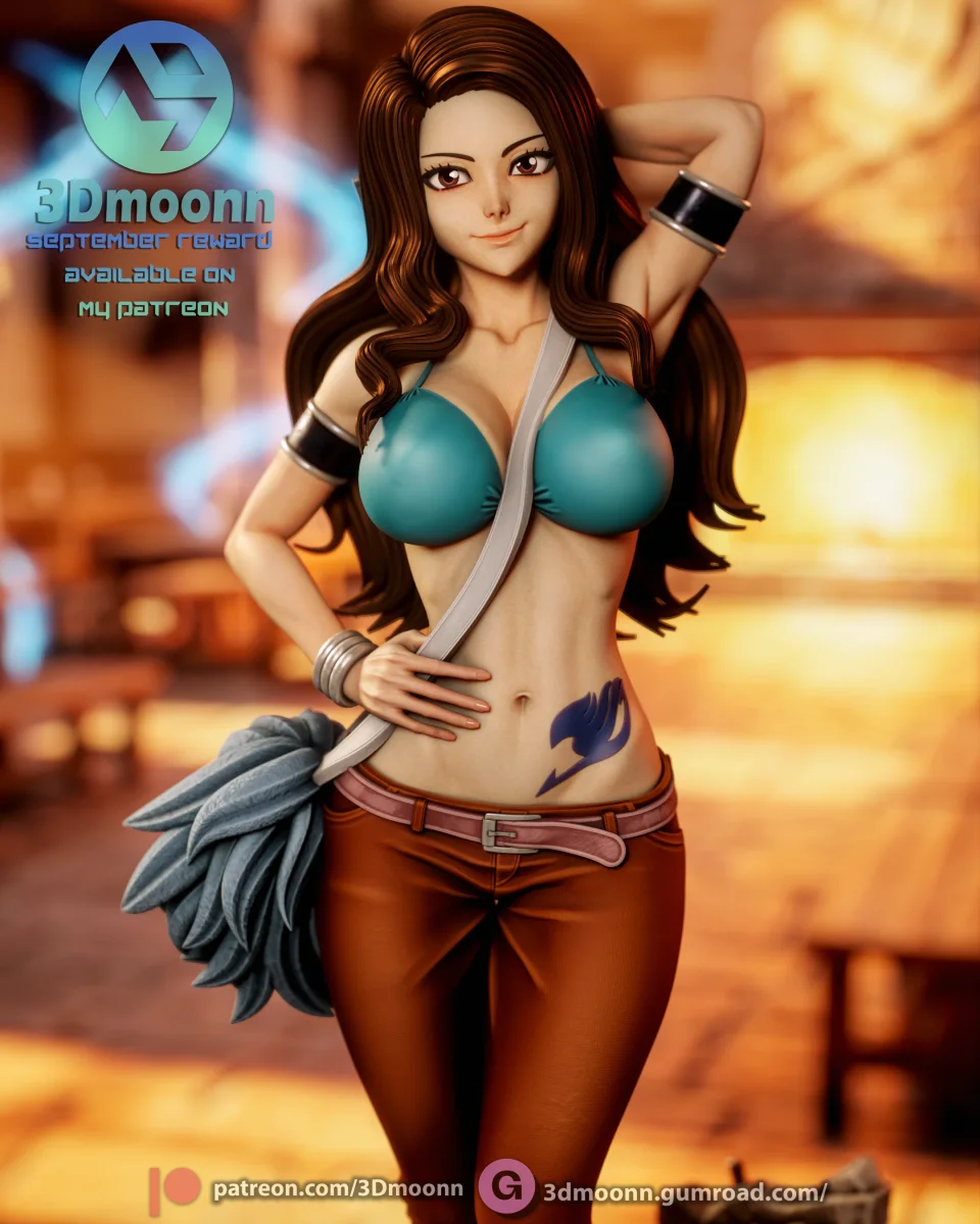 Cana Alberona | Fan Art | 3D Printed Resin Model Garage Kit | *Un-Painted* | 3DMoonn