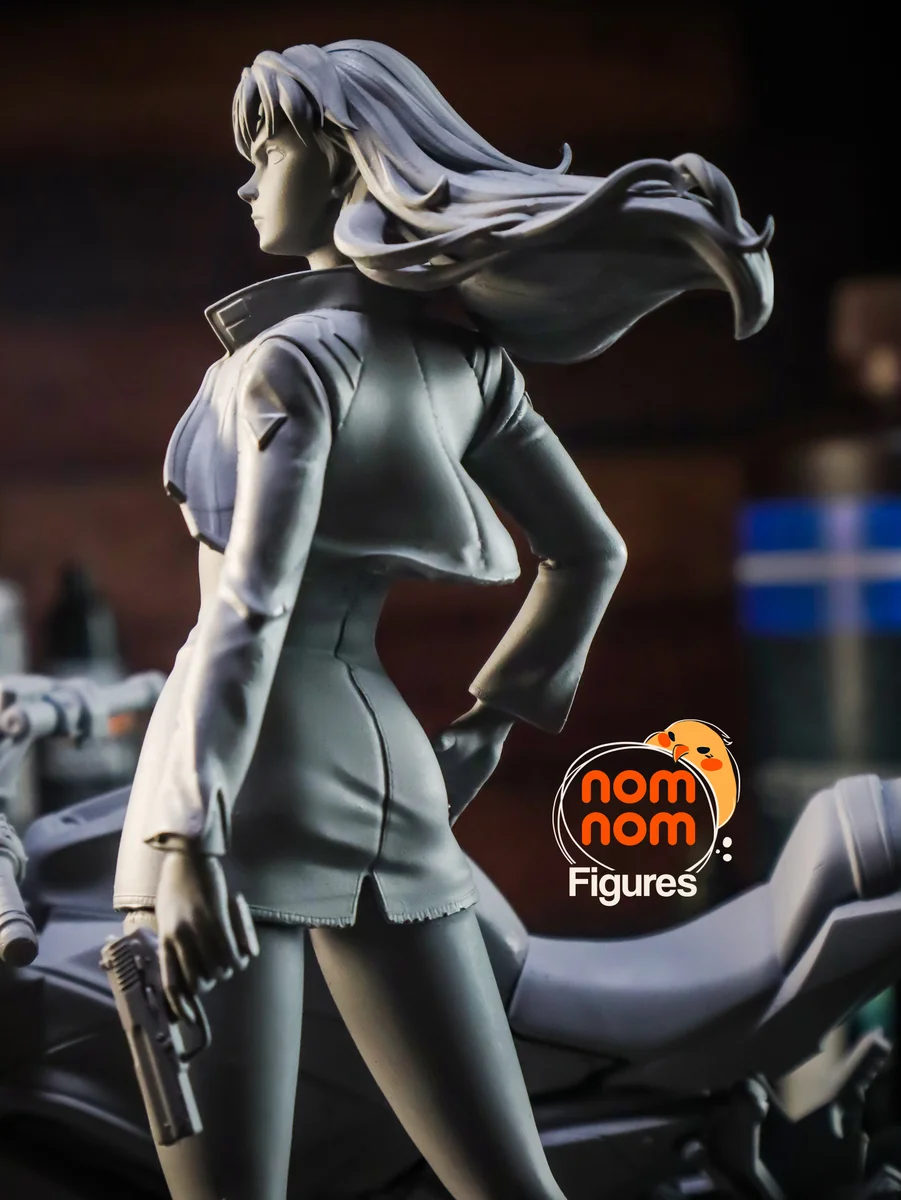 Misato | Fan Art | 3D Printed Resin Model Garage Kit | *Un-Painted* | Nomnom 12