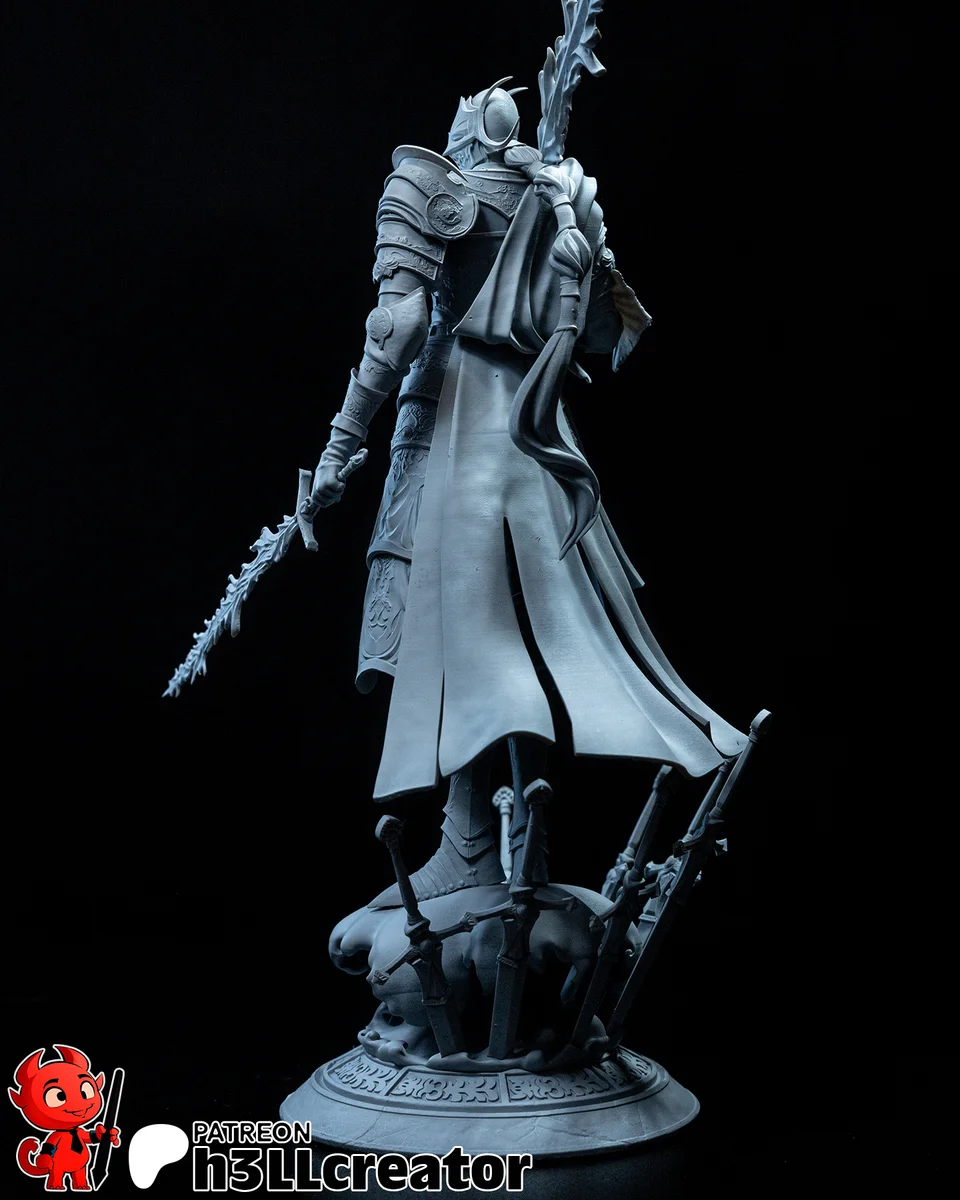 Rellana | Fan Art | 3D Printed Resin Model Garage Kit | *Un-Painted* | H3LL Creator 8