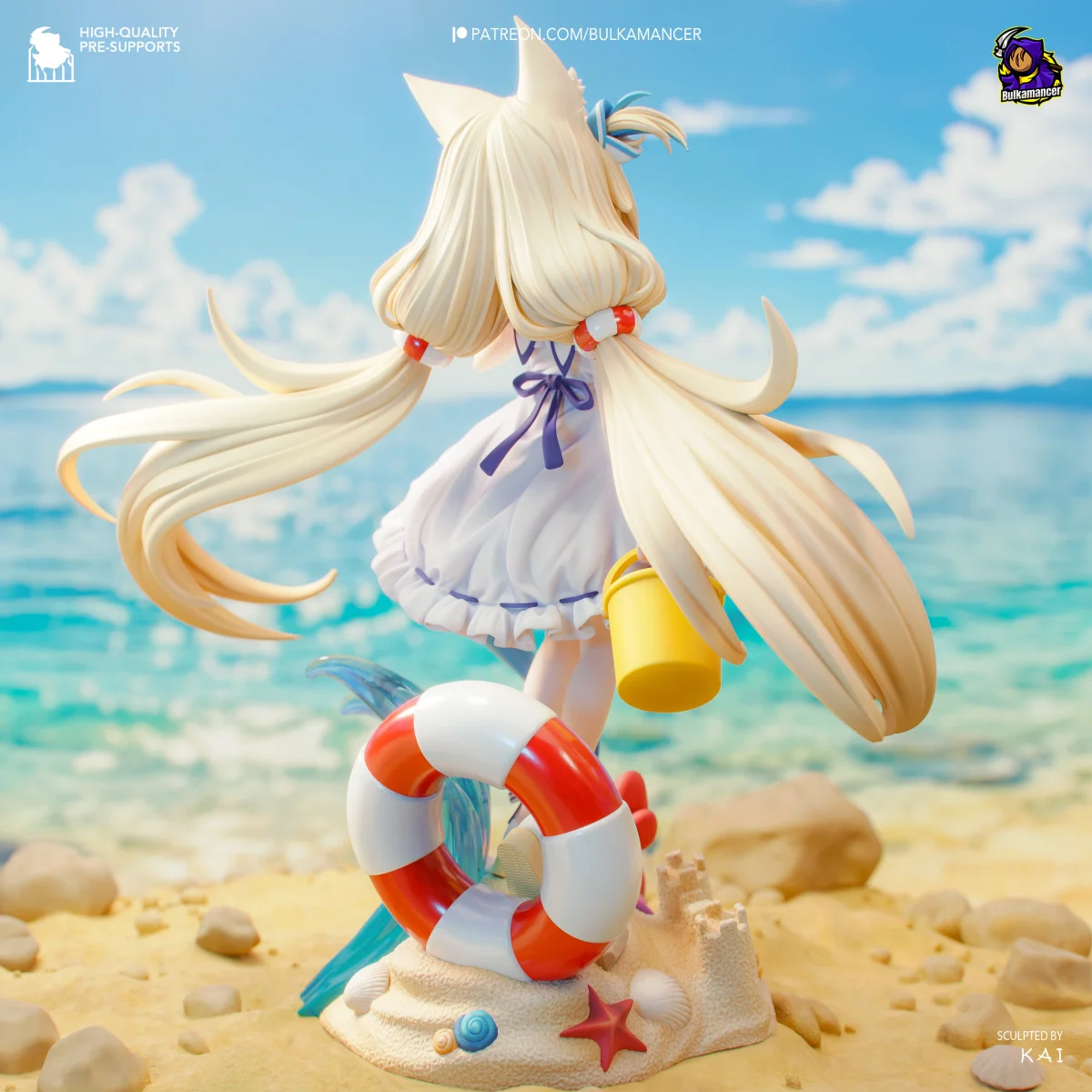 Saba | Fan Art | 3D Printed Resin Model Garage Kit | *Un-Painted* | Bulkamancer 3