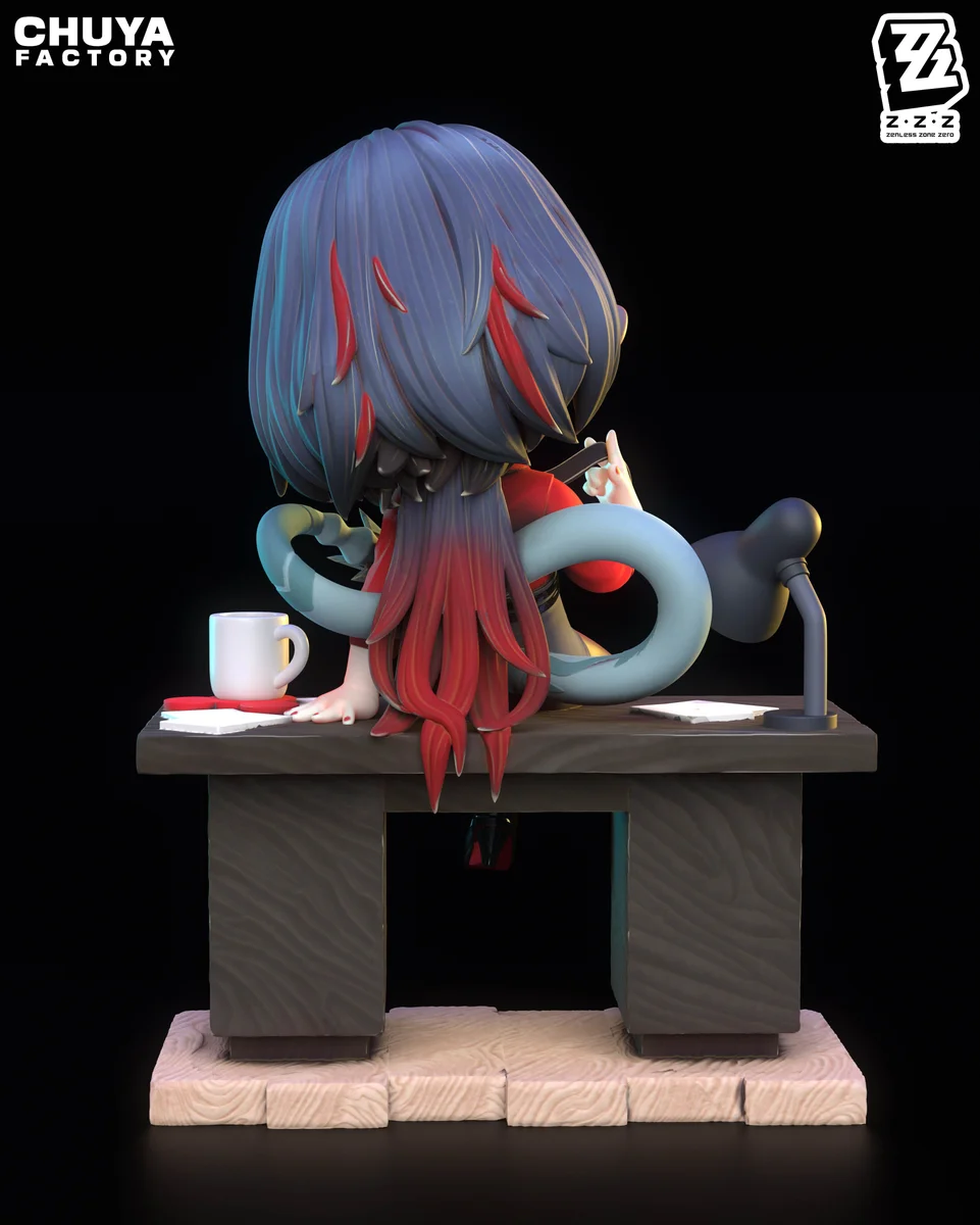 Chibi Jane Doe | Fan Art | 3D Printed Resin Model Garage Kit | *Un-Painted* | Chuya Factory 9