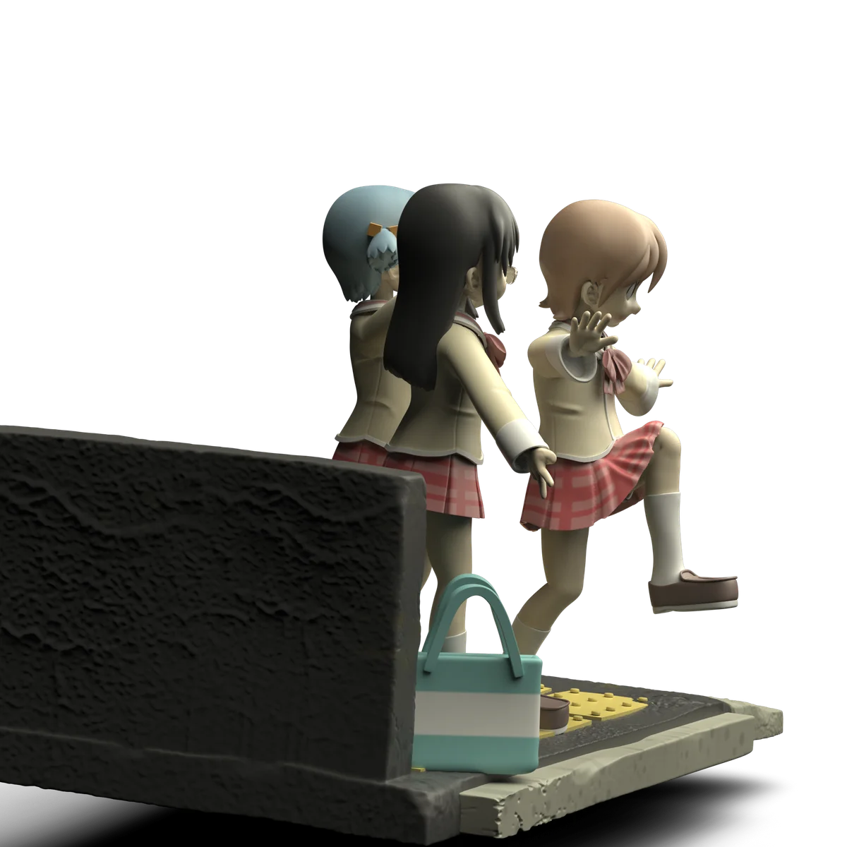 Nichijou Diorama | Fan Art | 3D Printed Resin Model Garage Kit | *Un-Painted* | Yoru Studio 4