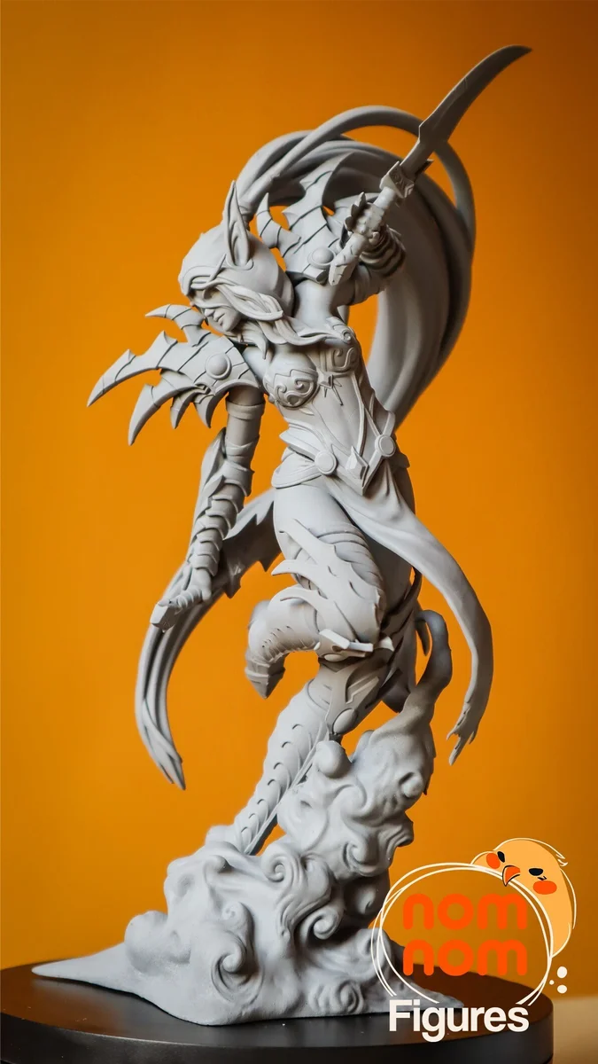 Valeera Sanguinar | Fan Art | 3D Printed Resin Model Garage Kit | *Un-Painted* | Nomnom 6