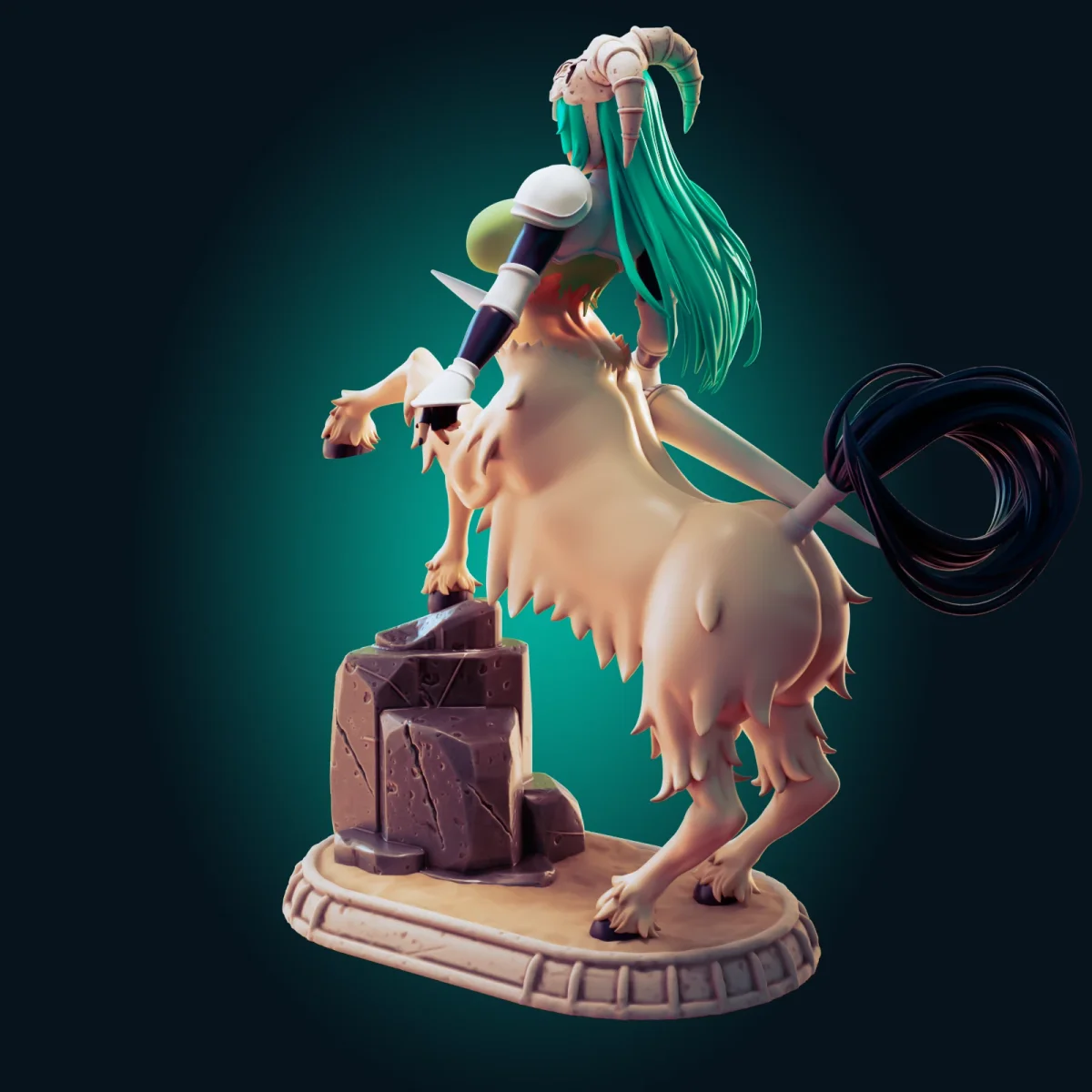 Nel | Fan Art | 3D Printed Resin Model Garage Kit | *Un-Painted* | Officer Rhu 2