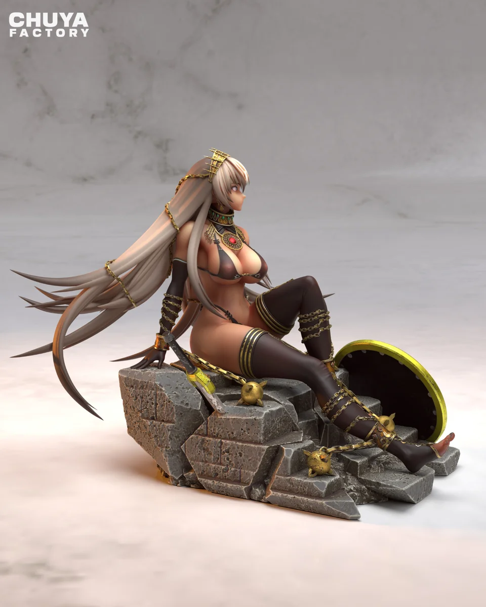Zenobia | Fan Art | 3D Printed Resin Model Garage Kit | *Un-Painted* | Chuya Factory 7