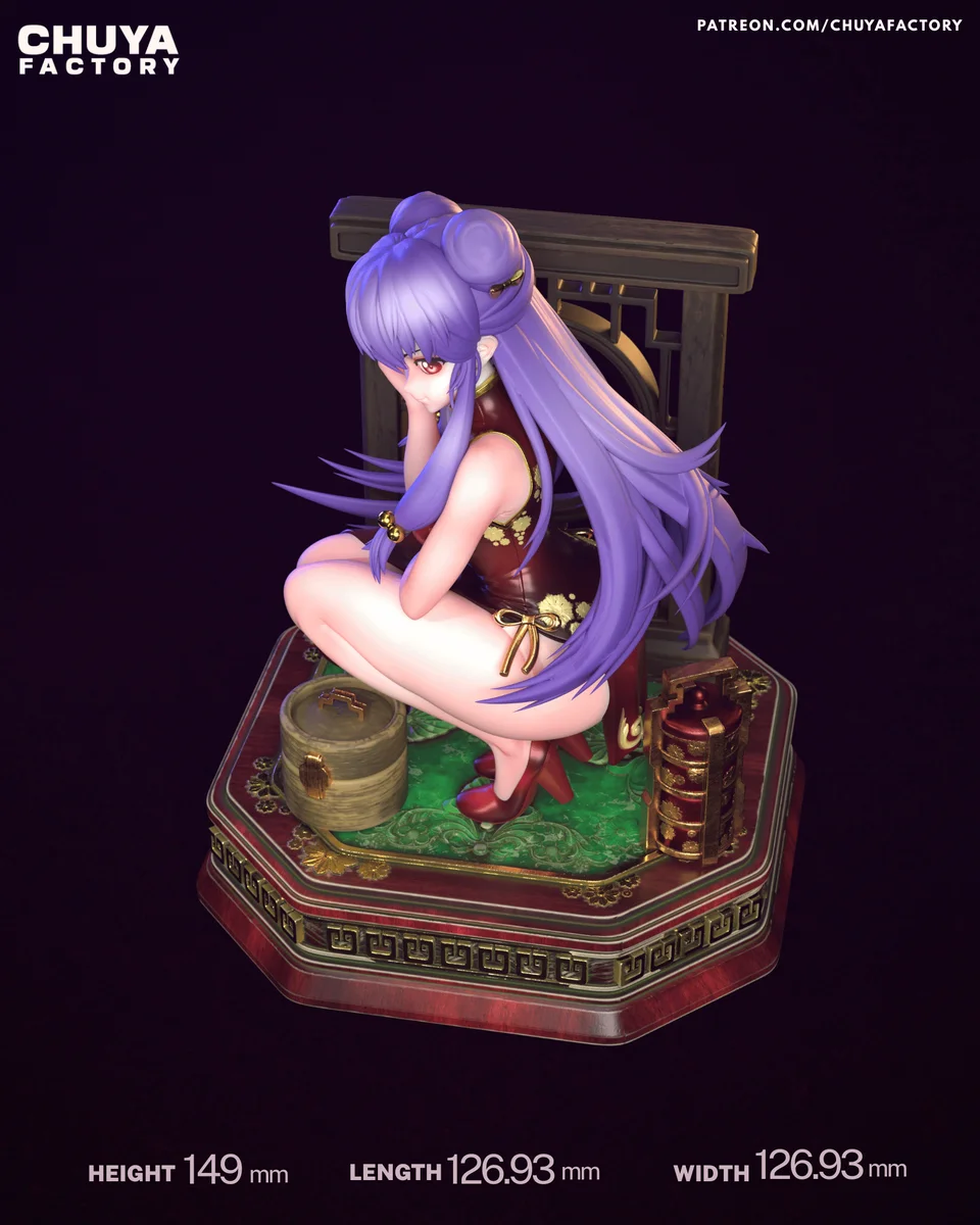 Shampoo | Fan Art | 3D Printed Resin Model Garage Kit | *Un-Painted* | Chuya Factory 6