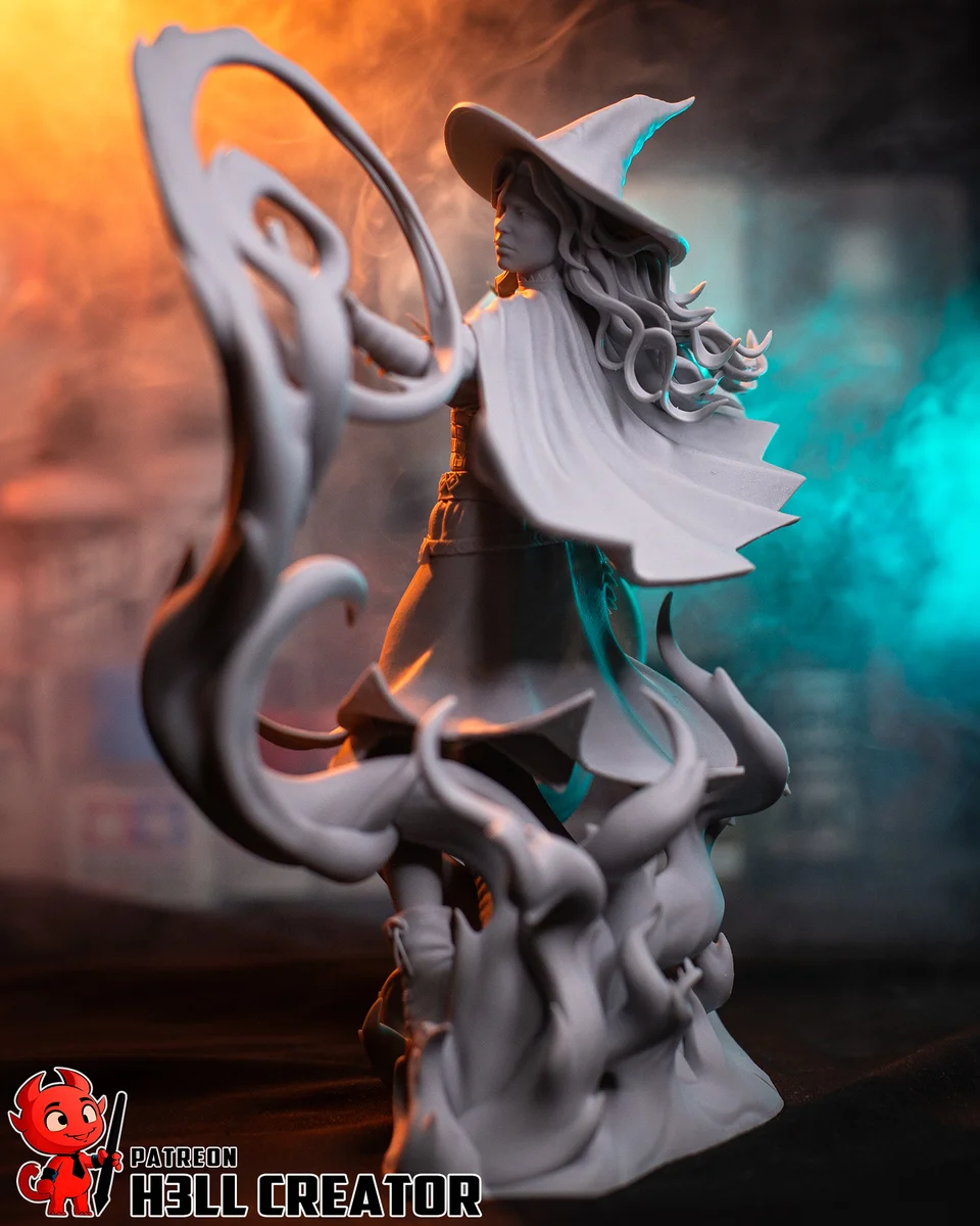 Tasha | Fan Art | 3D Printed Resin Model Garage Kit | *Un-Painted* | H3LL Creator 11