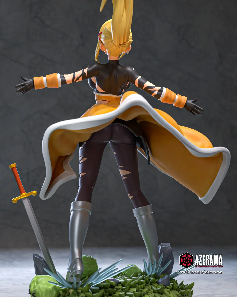 Darkness | Fan Art | 3D Printed Resin Model Garage Kit | *Un-Painted* | Azerama 4