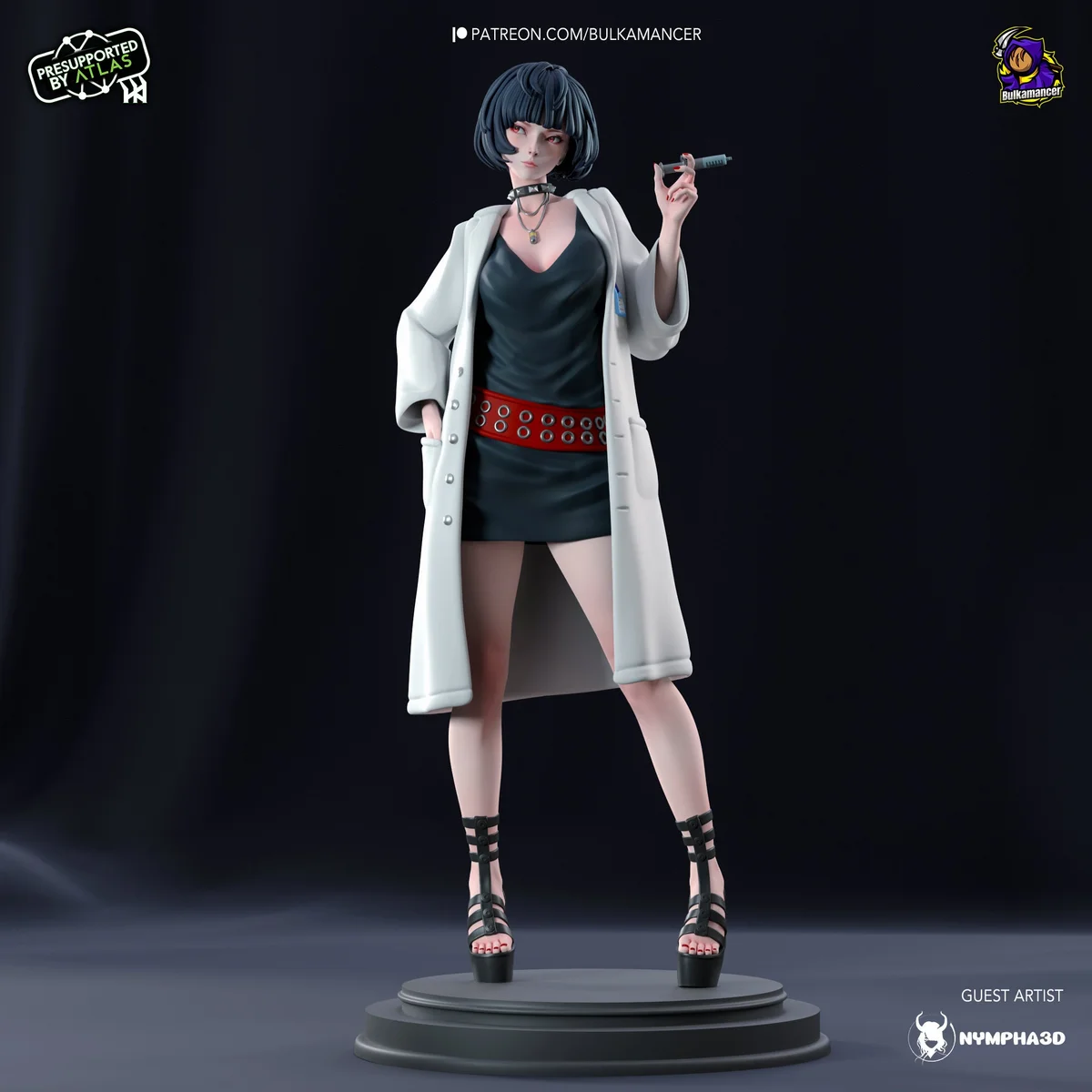 Tae | Fan Art | 3D Printed Resin Model Garage Kit | *Un-Painted* | Bulkamancer 2