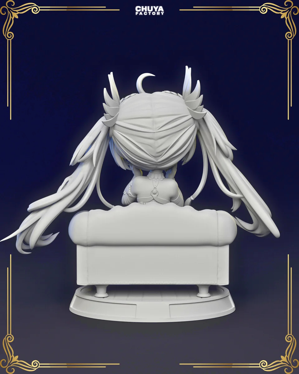 Chibi Iuno | Fan Art | 3D Printed Resin Model Garage Kit | *Un-Painted* | Chuya Factory 13