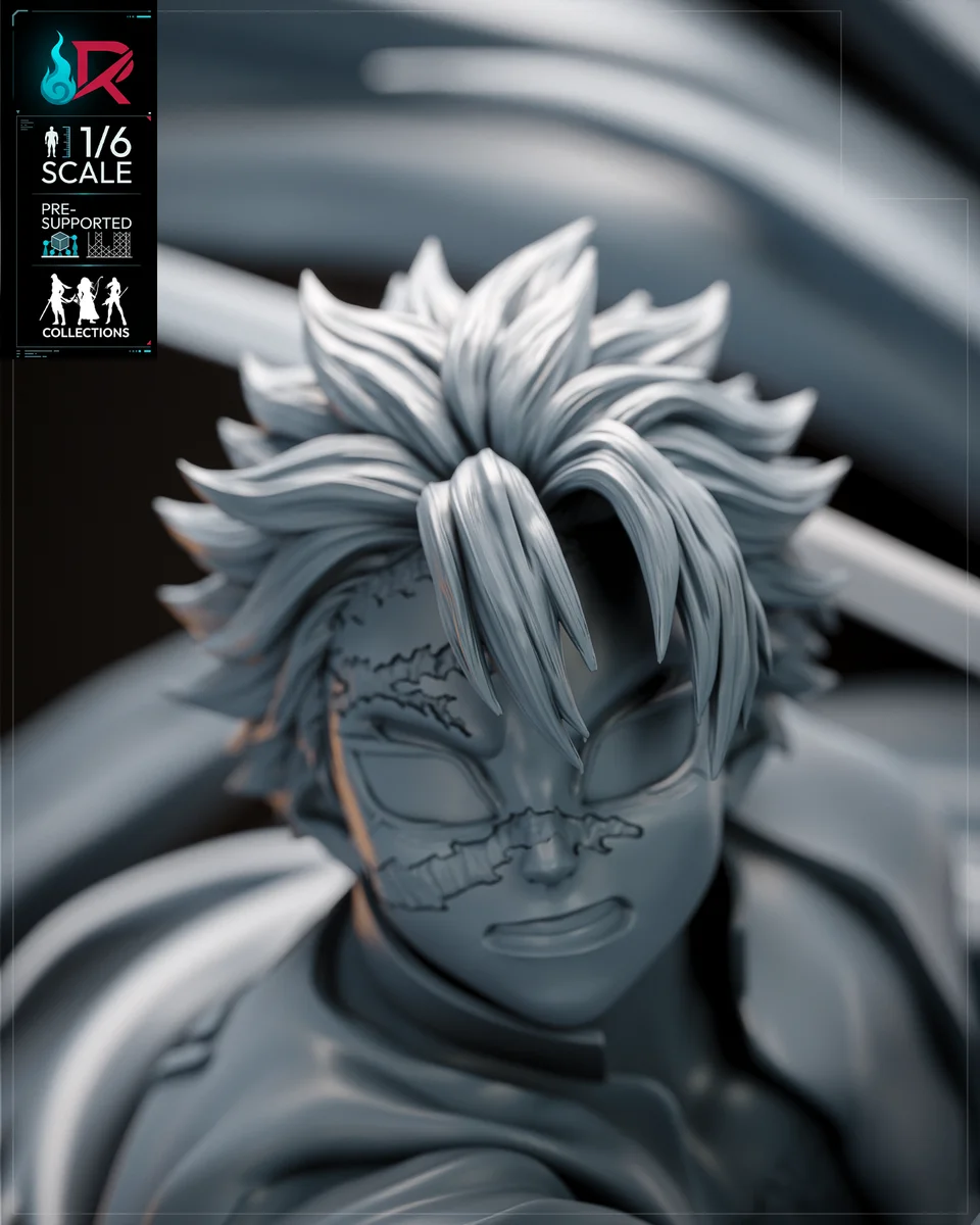 Sanemi Shinazugawa | Fan Art | 3D Printed Resin Model Garage Kit | *Un-Painted* | Rechtag 15
