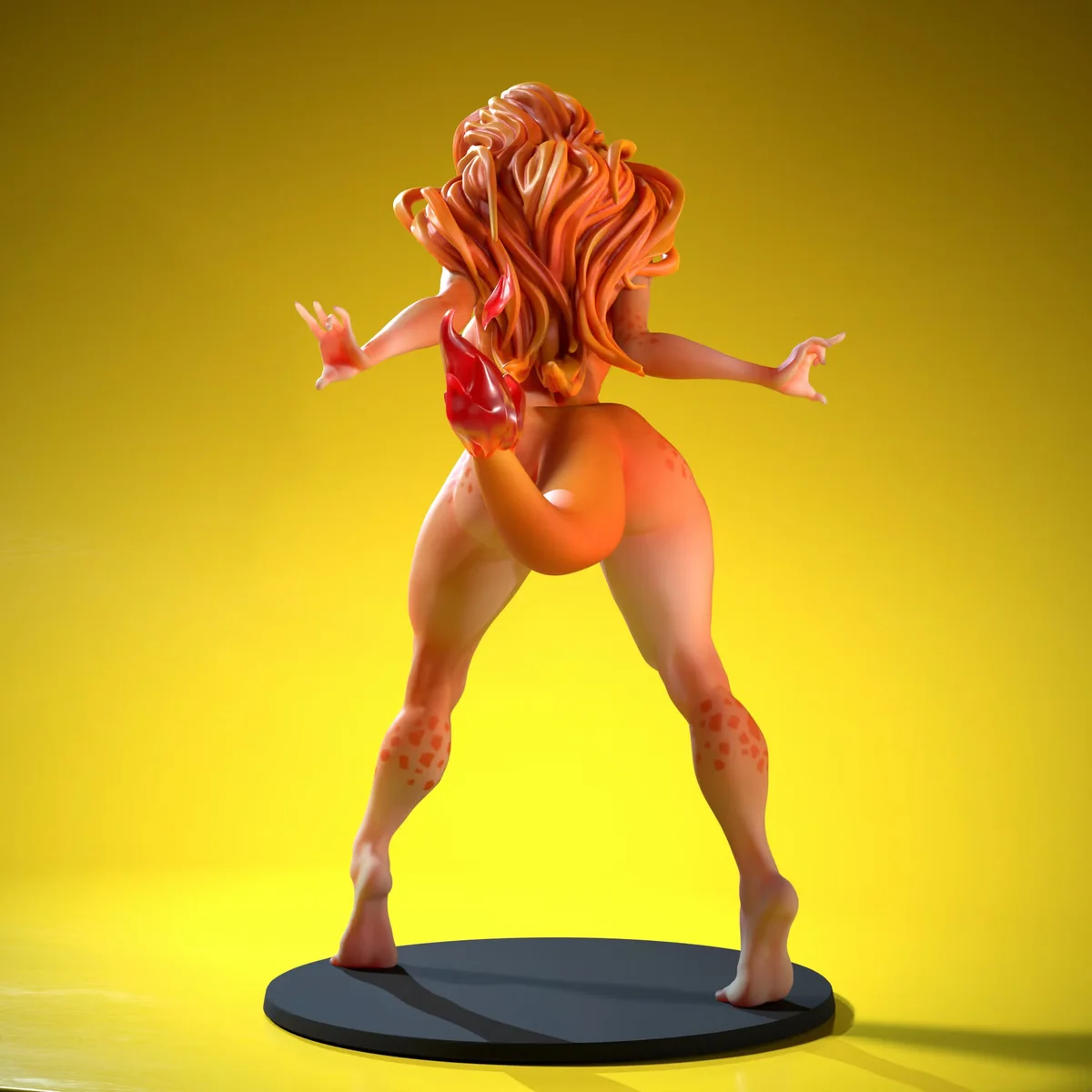 Charmelle - Waifumon | Fan Art | 3D Printed Resin Model Garage Kit | *Un-Painted* | SiryllArt 11