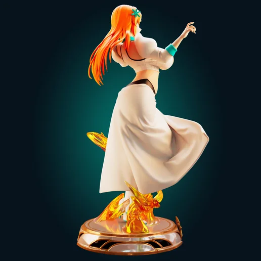 Orihime Inoue | Fan Art | 3D Printed Resin Model Garage Kit | *Un-Painted* | Officer Rhu 5