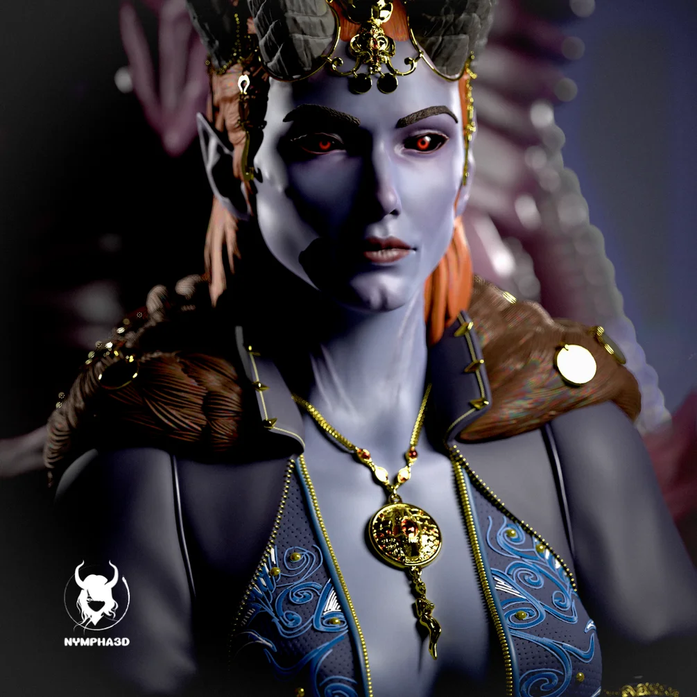 Mizora | Fan Art | 3D Printed Resin Model Garage Kit | *Un-Painted* | Nympha3D 4