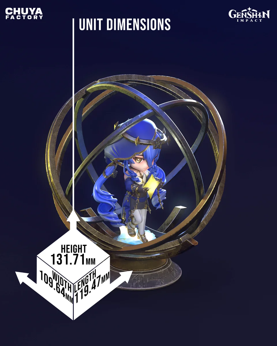 Chibi Layla | Fan Art | 3D Printed Resin Model Garage Kit | *Un-Painted* | Chuya Factory 11